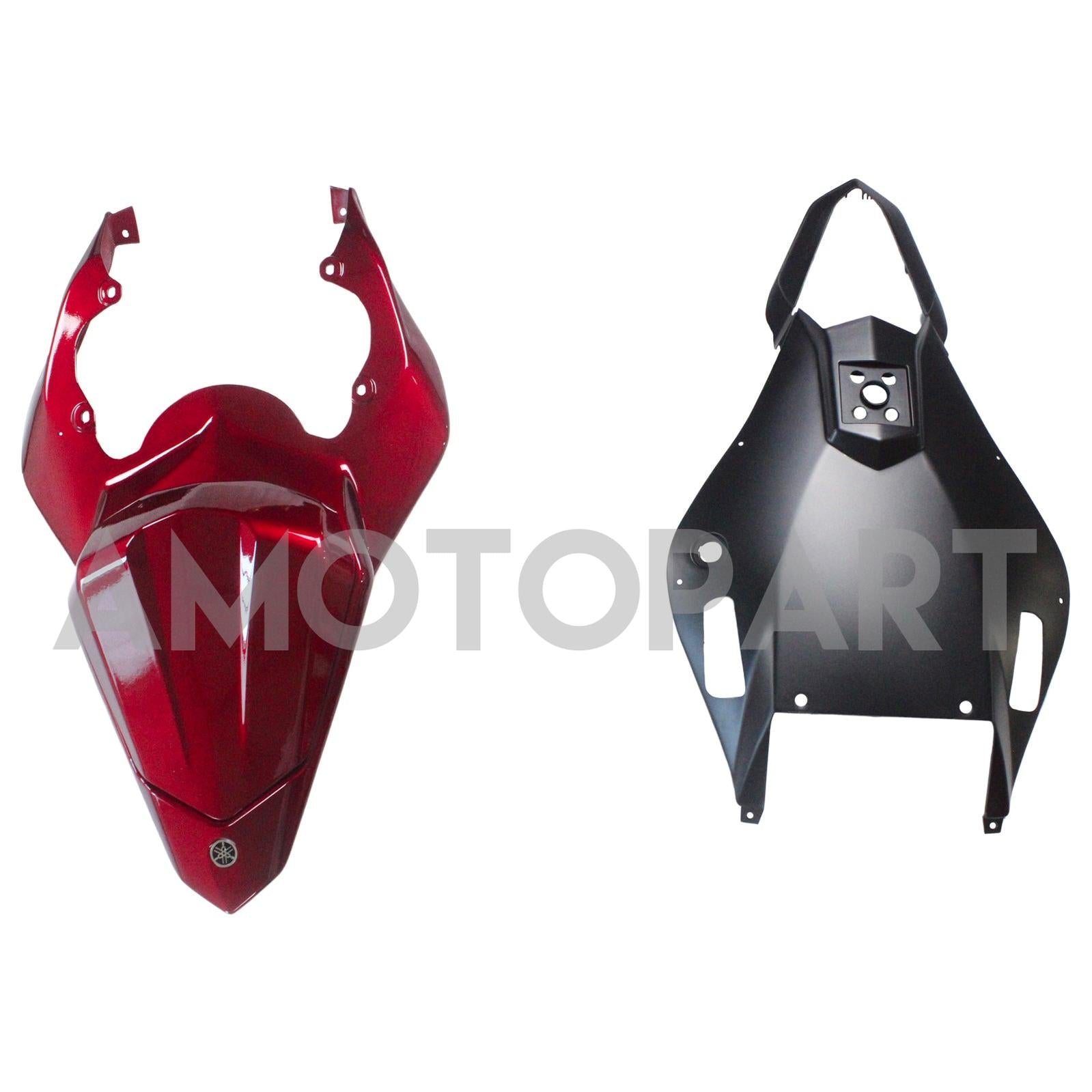 Amotopart Yamaha 2006-2007 YZF 600 R6 Red Black Fairing Kit