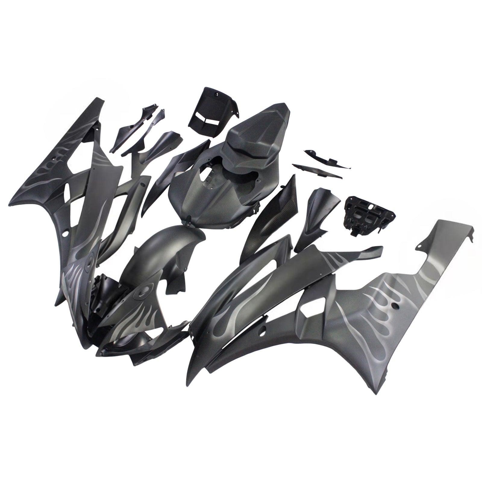 Injection Fairing Kit Bodywork Plastic ABS fit For Yamaha YZF 600 R6 2006-2007