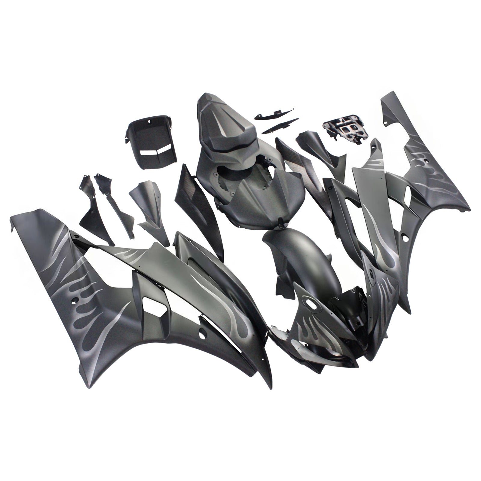 Injection Fairing Kit Bodywork Plastic ABS fit For Yamaha YZF 600 R6 2006-2007