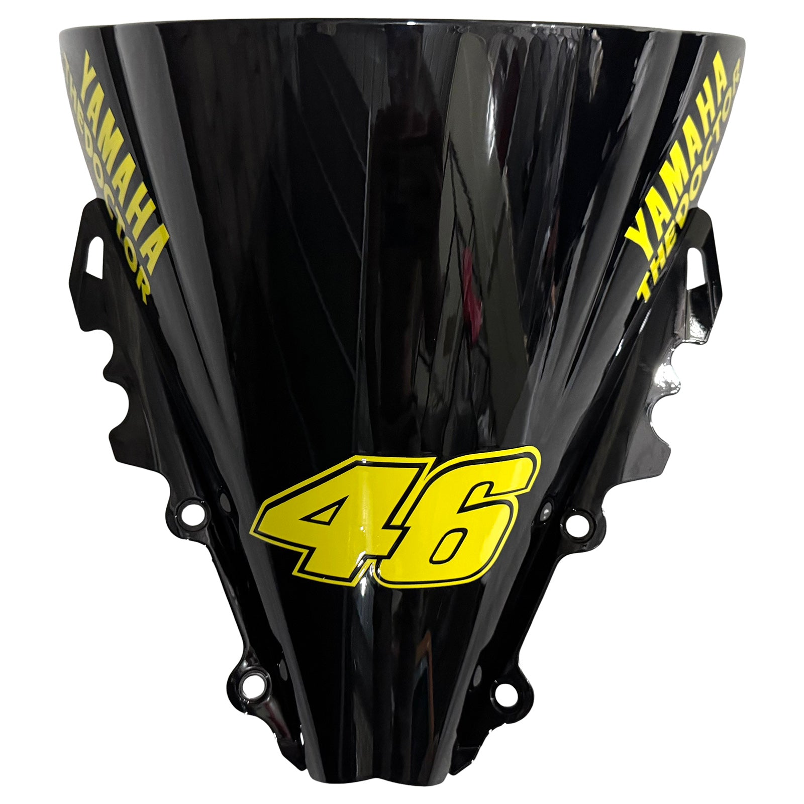 Amotopart Yamaha 2006-2007 YZF 600 R6 Schwarzer Gelbverkleidung Kit