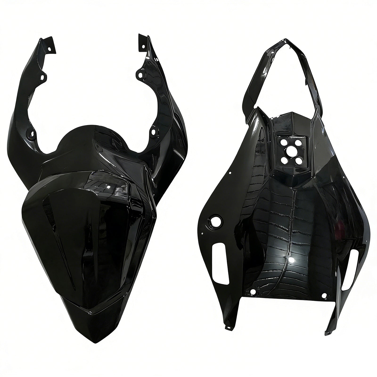 Amotopart ヤマハ 2006-2007 YZF 600 R6 ブラック イエロー フェアリングキット