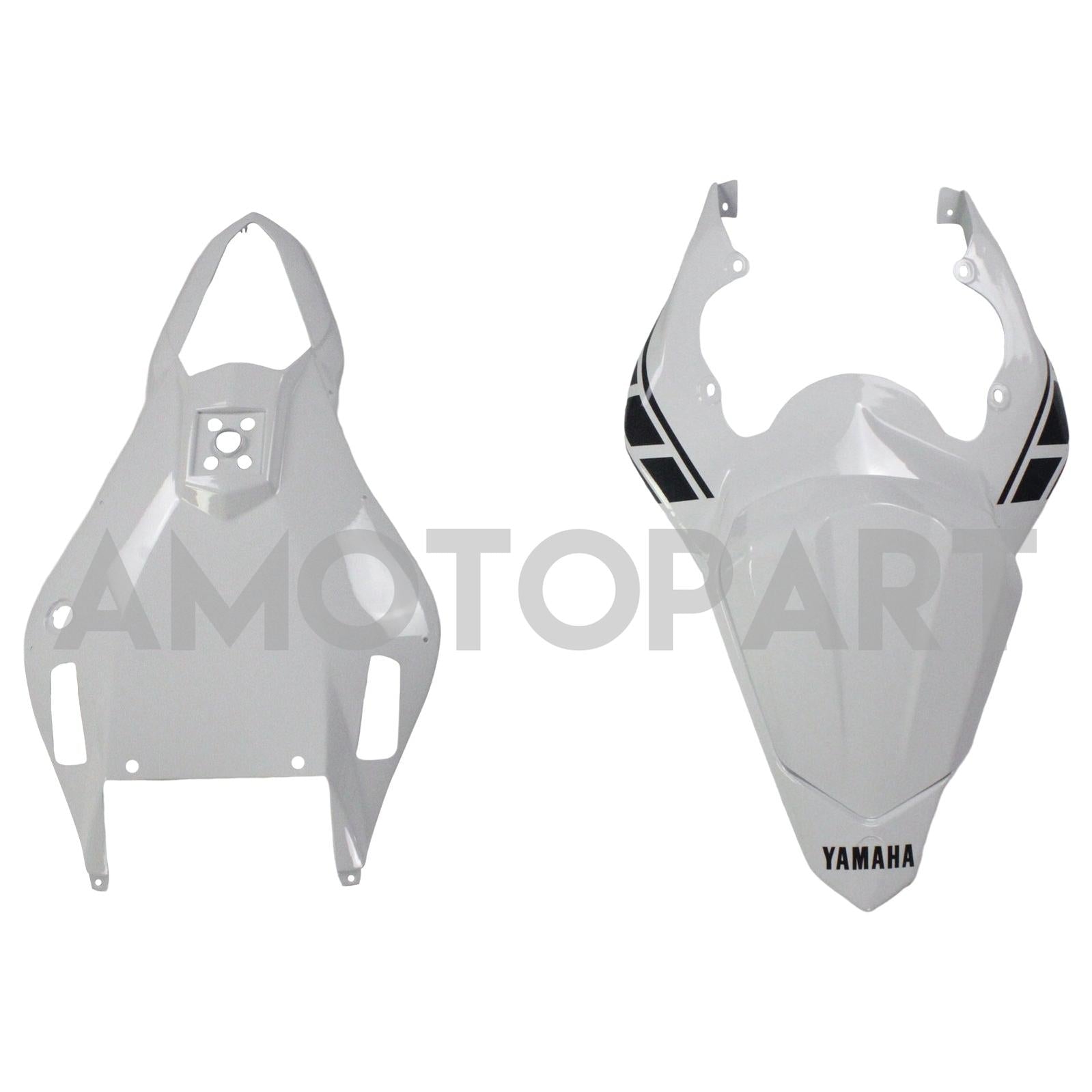 Amotopart Yamaha 2006-2007 YZF 600 R6 White Fairing Kit