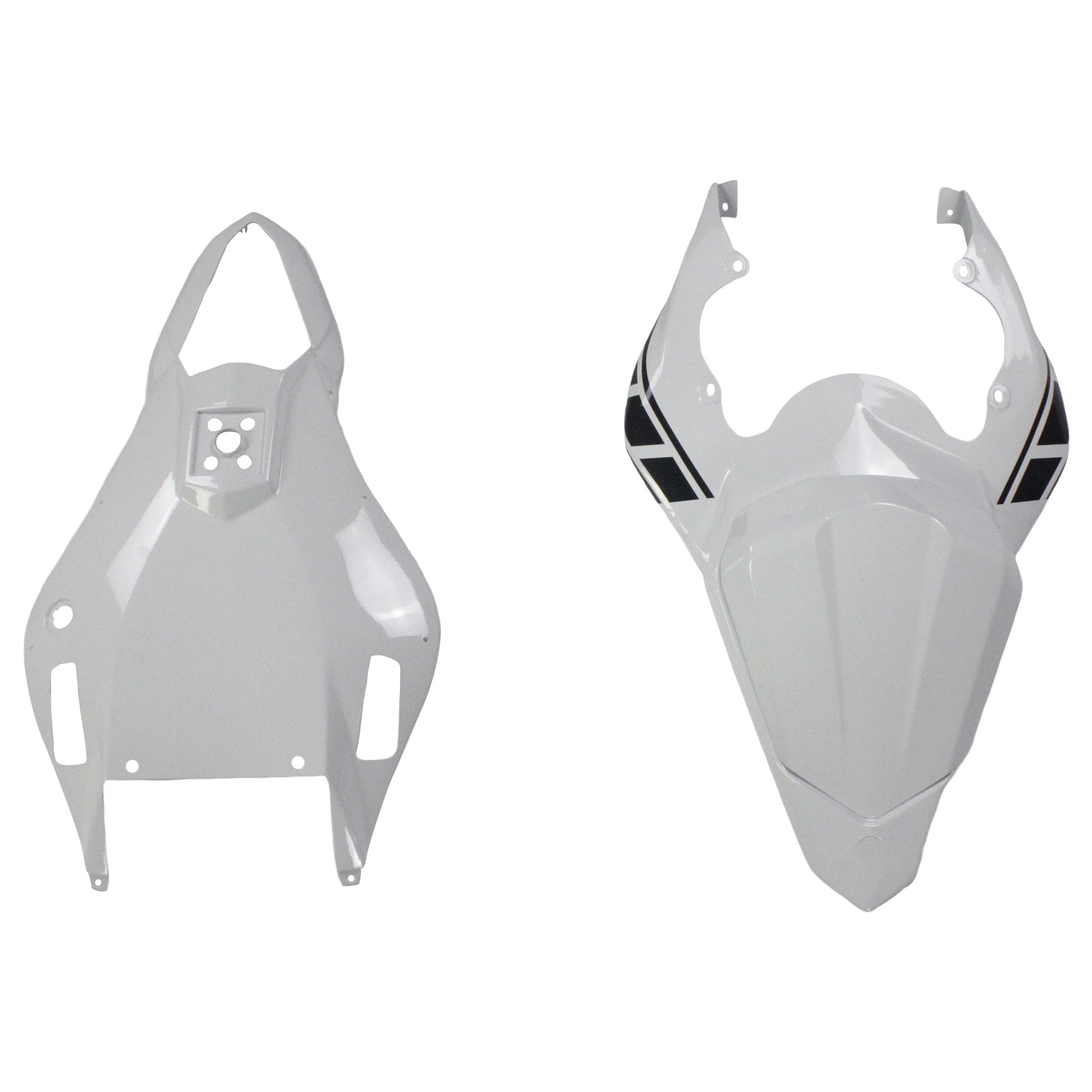 Amotopart Yamaha 2006-2007 YZF 600 R6 White Fairing Kit