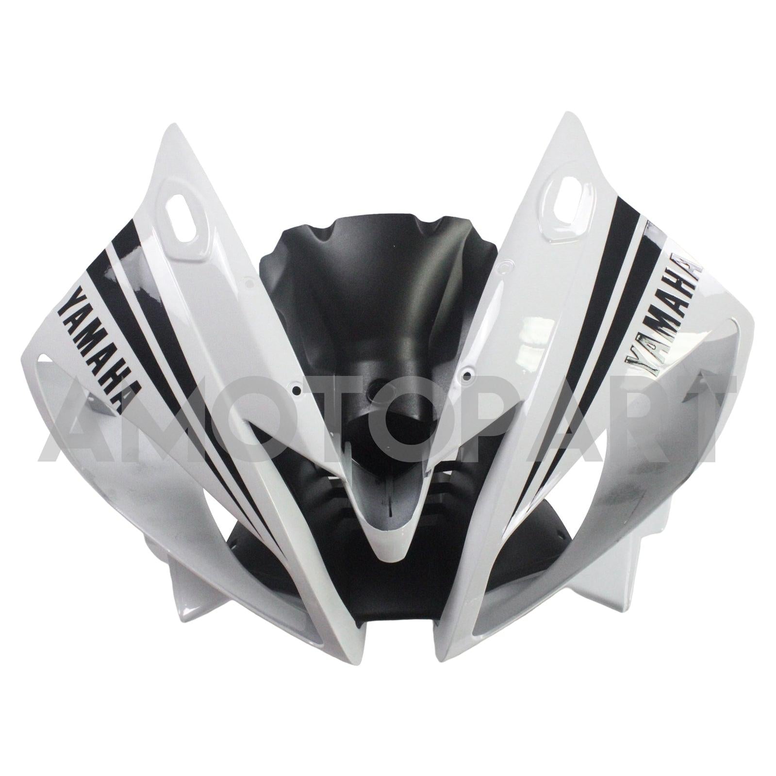 Amotopart Yamaha 2006-2007 YZF 600 R6 White Fairing Kit
