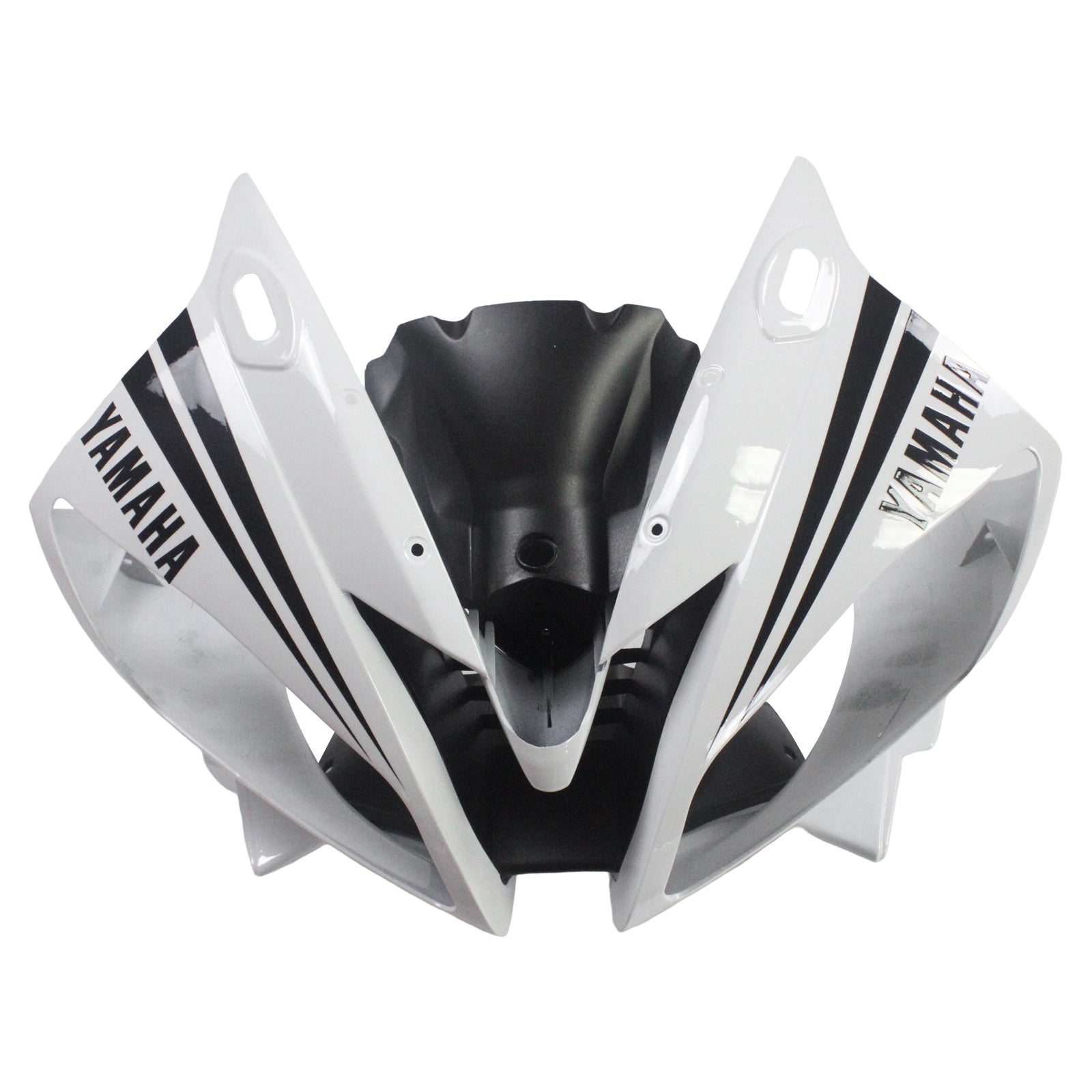 Amotopart Yamaha 2006–2007 YZF 600 R6 weißes Verkleidungsset