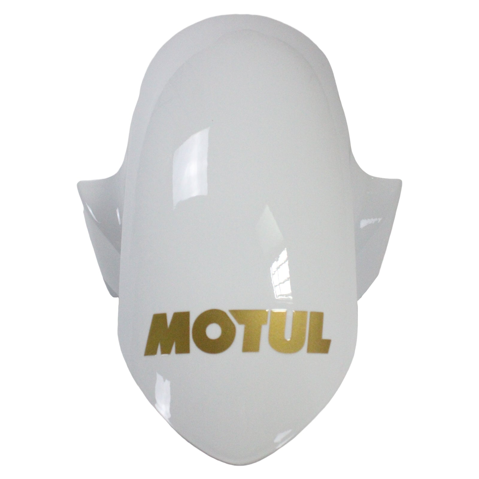 Amotopart Yamaha 2006–2007 YZF 600 R6 weiß-goldenes Verkleidungsset