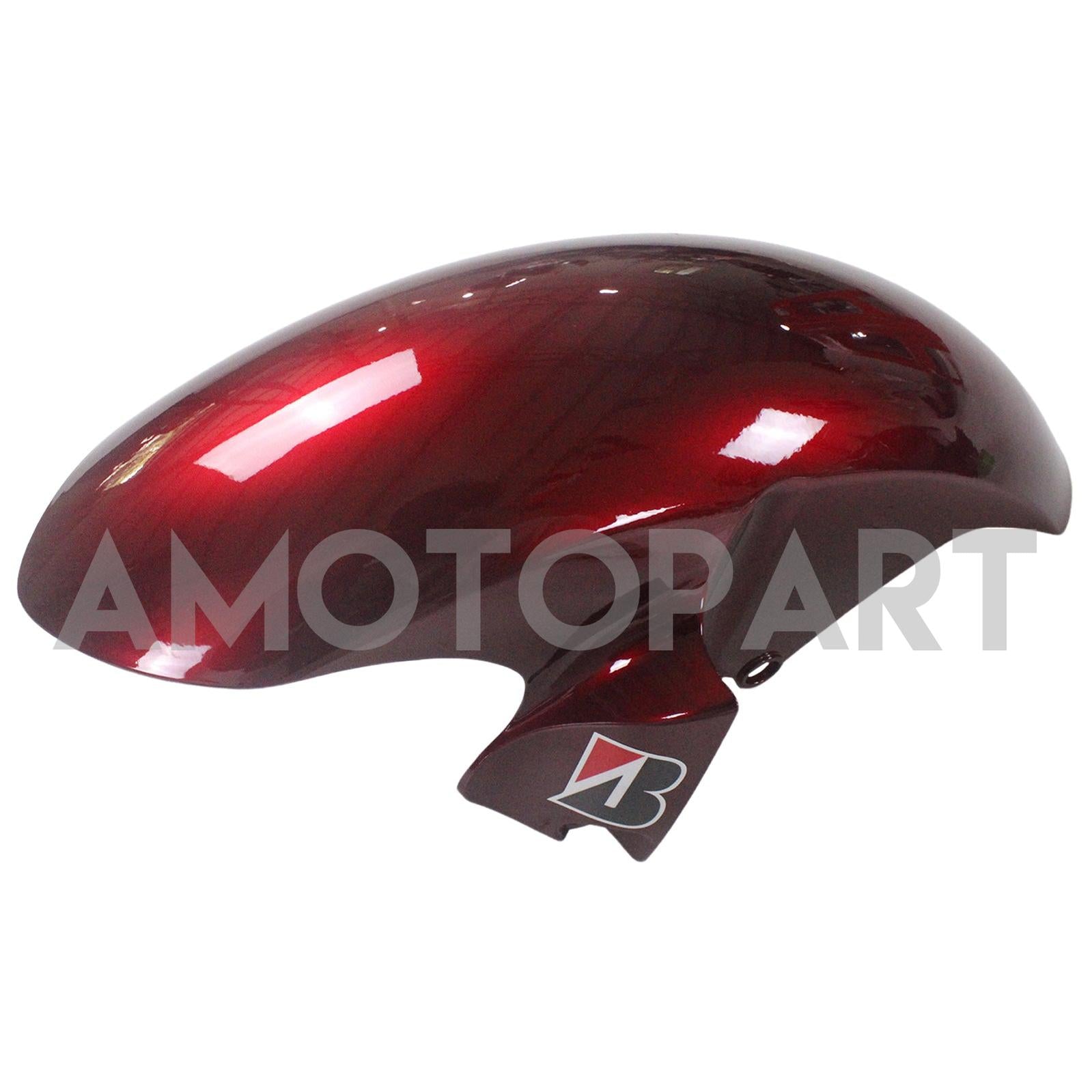 Amotopart 2006-2007 Yamaha YZF 600 R6 Red & White Fairing Kit