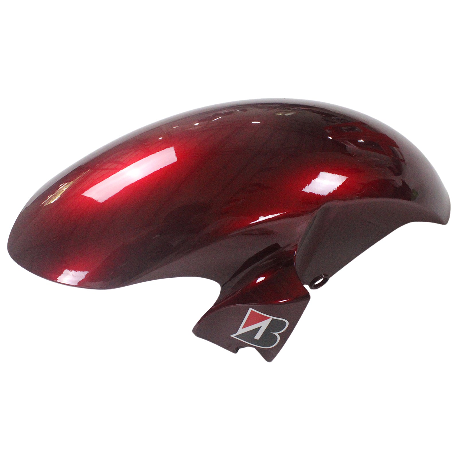 Amotopart 2006-2007 Yamaha YZF 600 R6 Kit de carénage rouge et blanc