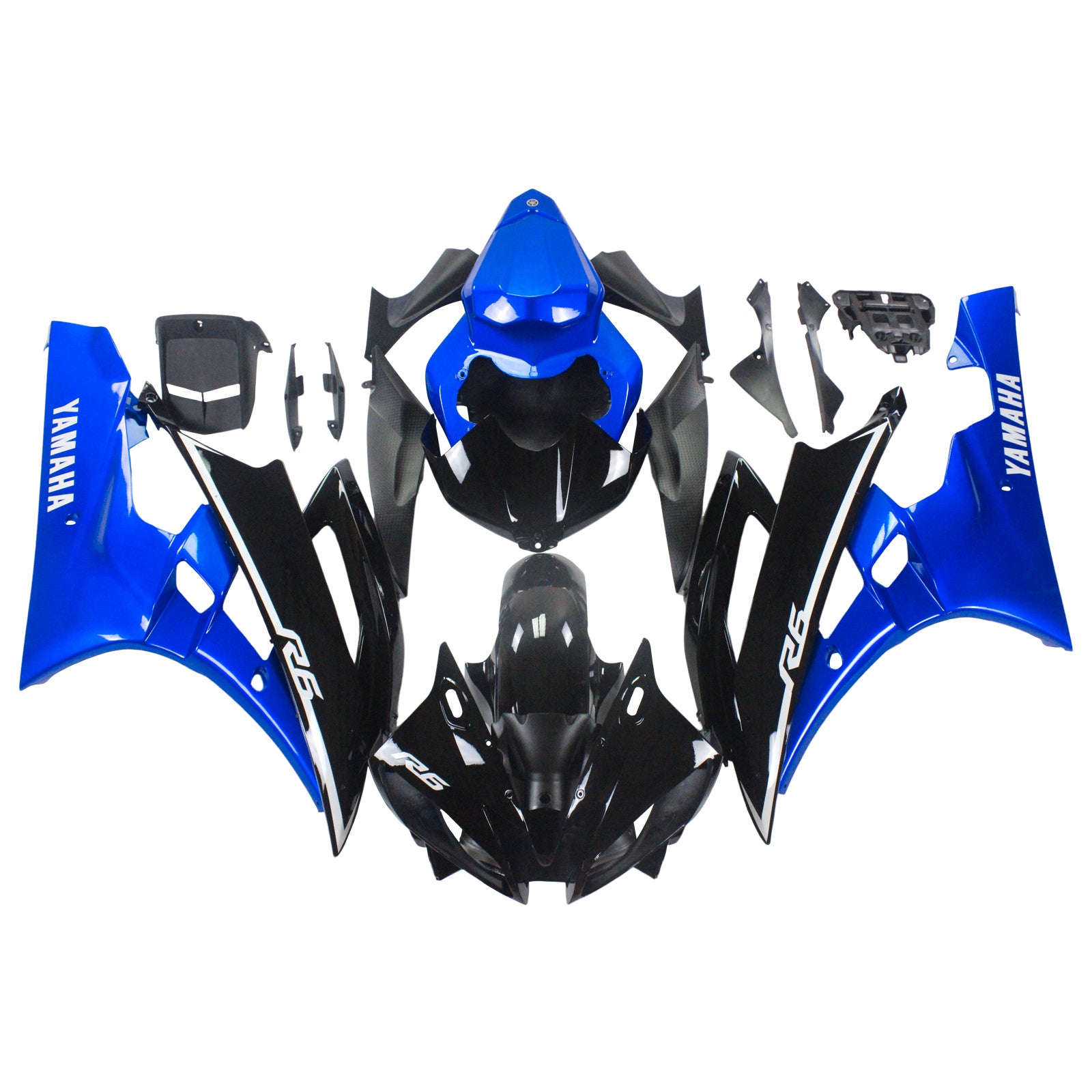 Amotopart Fairing Kit Bodywork Plastic ABS fit For Yamaha YZF 600 R6 2006-2007