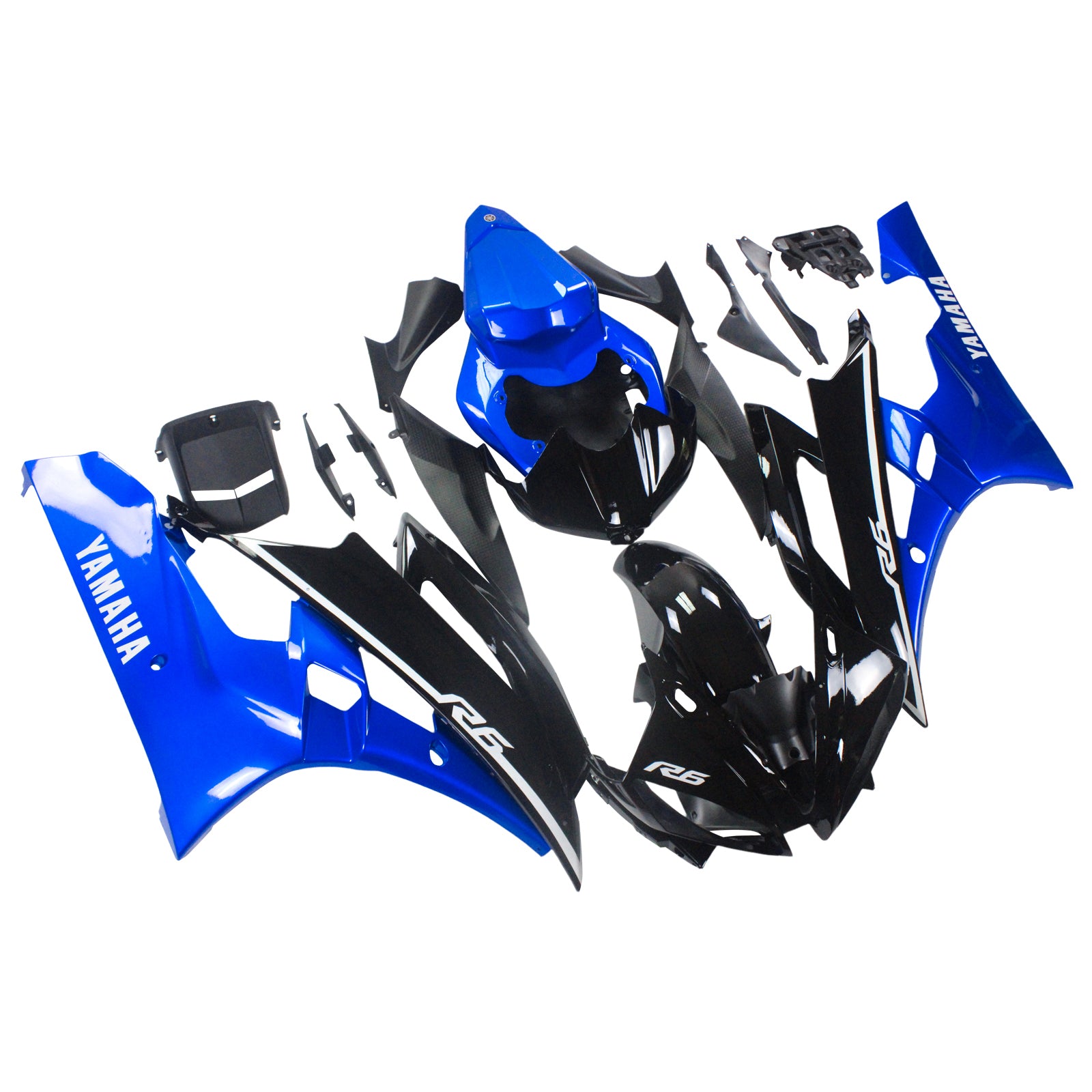 Amotopart Fairing Kit Bodywork Plastic ABS fit For Yamaha YZF 600 R6 2006-2007