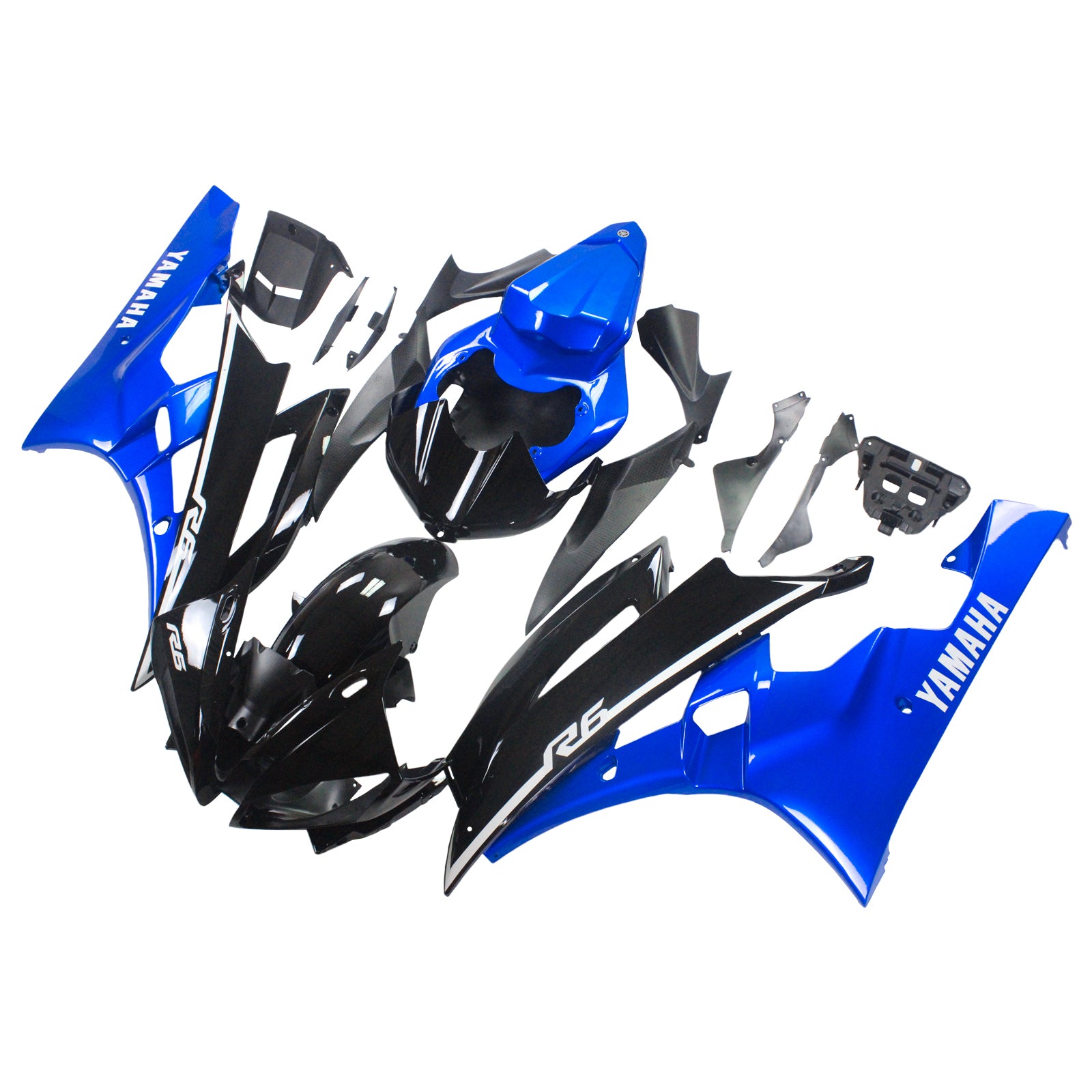 Amotopart Fairing Kit Bodywork Plastic ABS fit For Yamaha YZF 600 R6 2006-2007