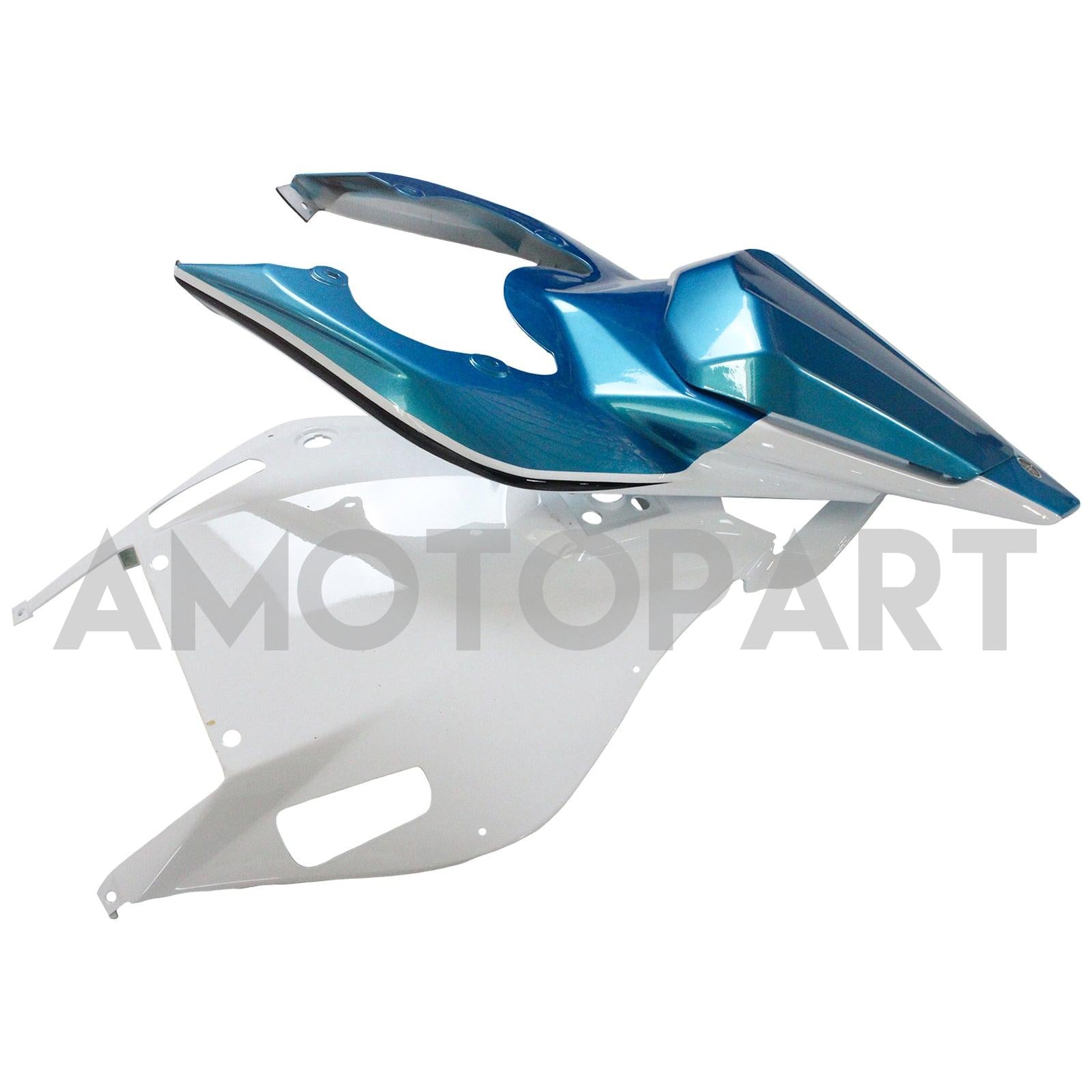 Amotopart 2006-2007 YZF 600 R6 Yamaha Blue&White Fairing Kit