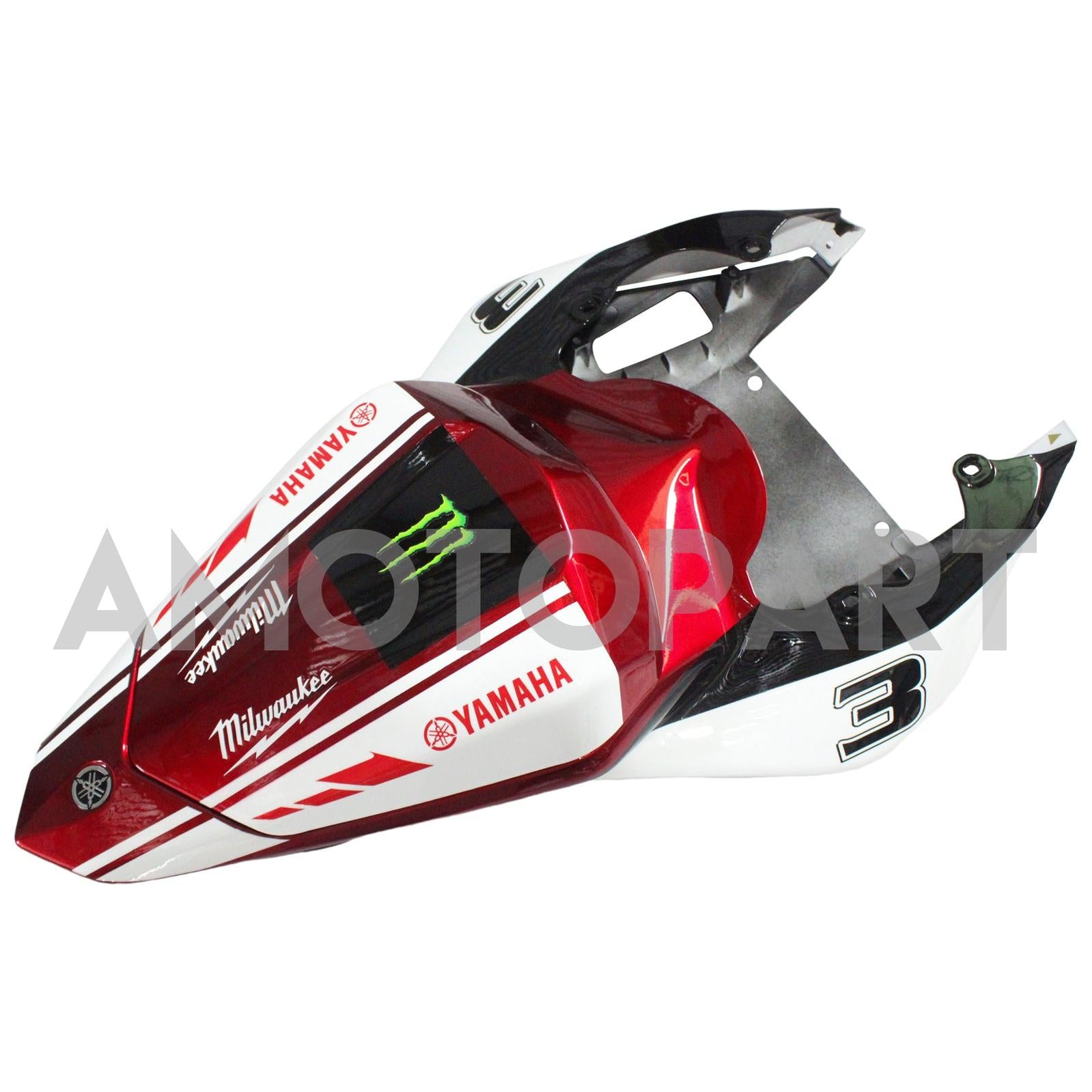 Injektionssats Kit Bodywork Plastic Abs Fit för Yamaha YZF 600 R6 2006-2007