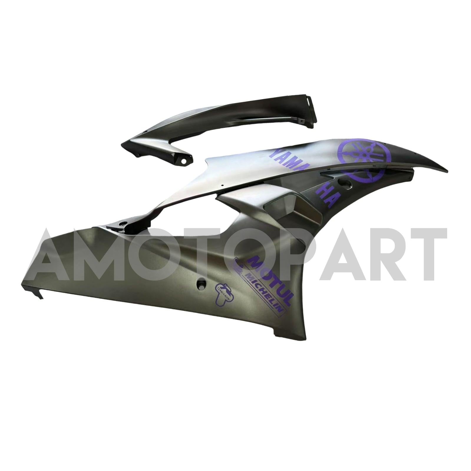 Amotopart ヤマハ 2006-2007 YZF 600 R6 スライバー パープル フェアリング キット