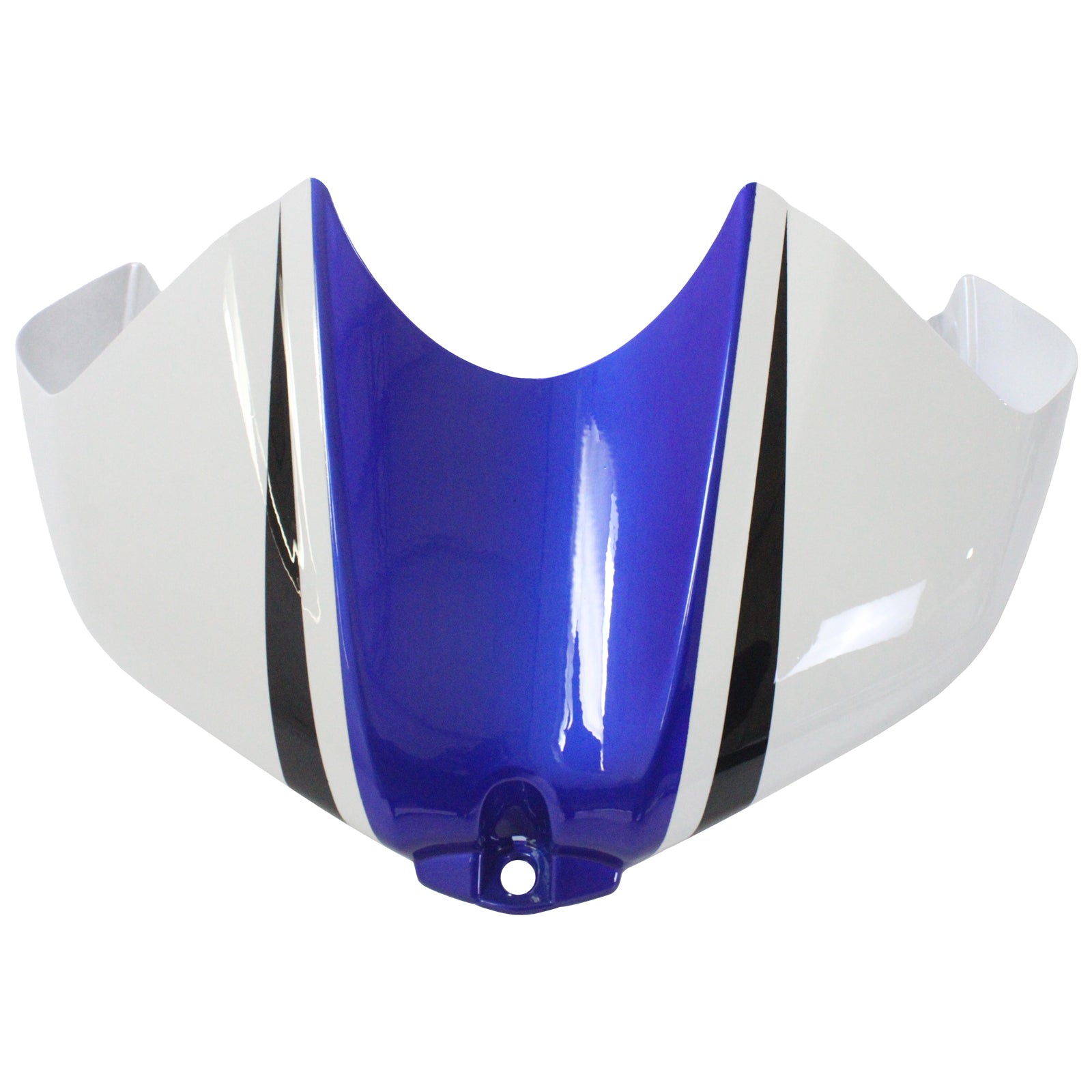 Amotopart Verkleidungsset für Yamaha YZF 600 R6 2006–2007, Blau und Weiß