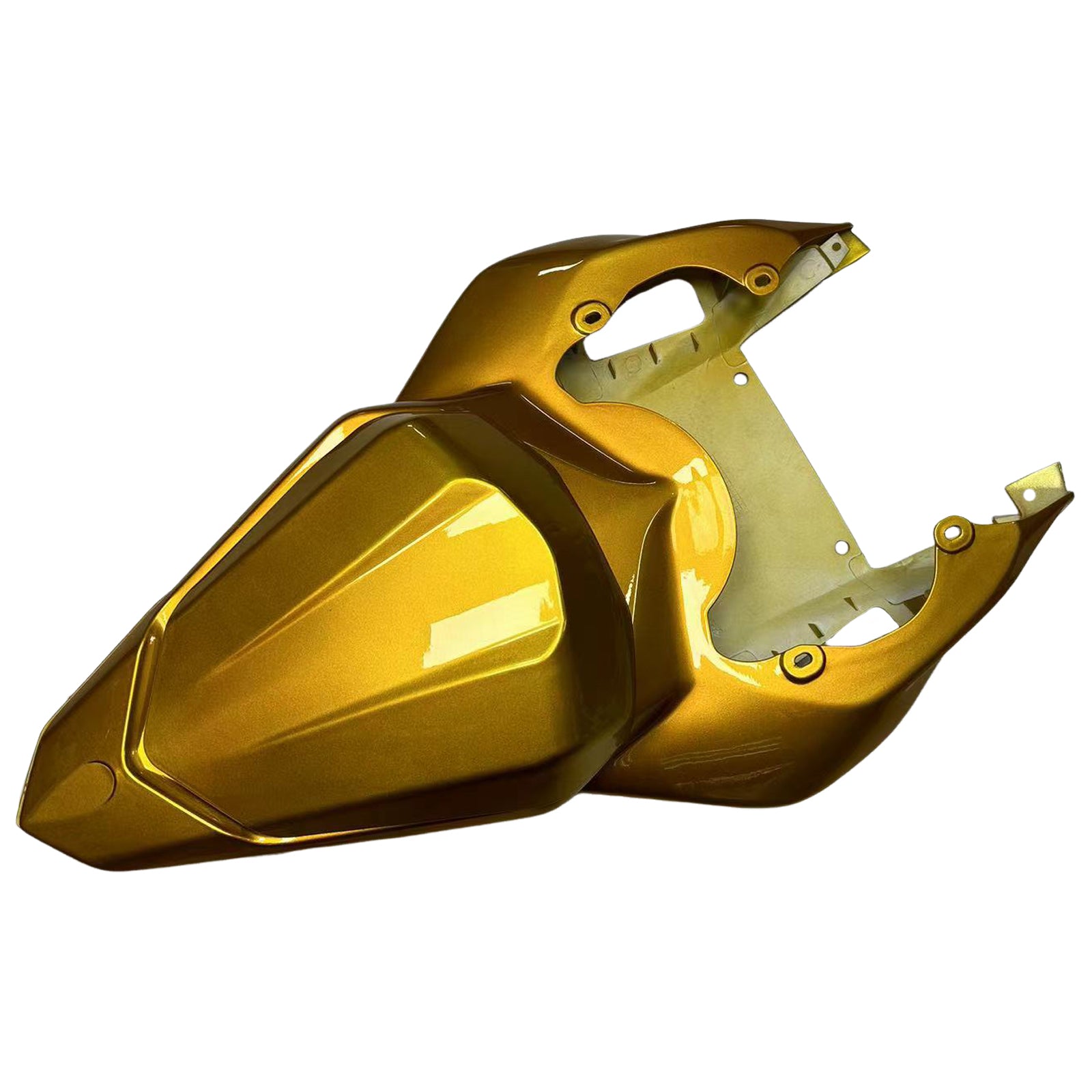 Amotopart Verkleidungsset für Yamaha YZF 600 R6 2006–2007, glänzendes Gold