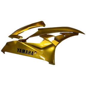 Amotopart Verkleidungsset für Yamaha YZF 600 R6 2006–2007, glänzendes Gold