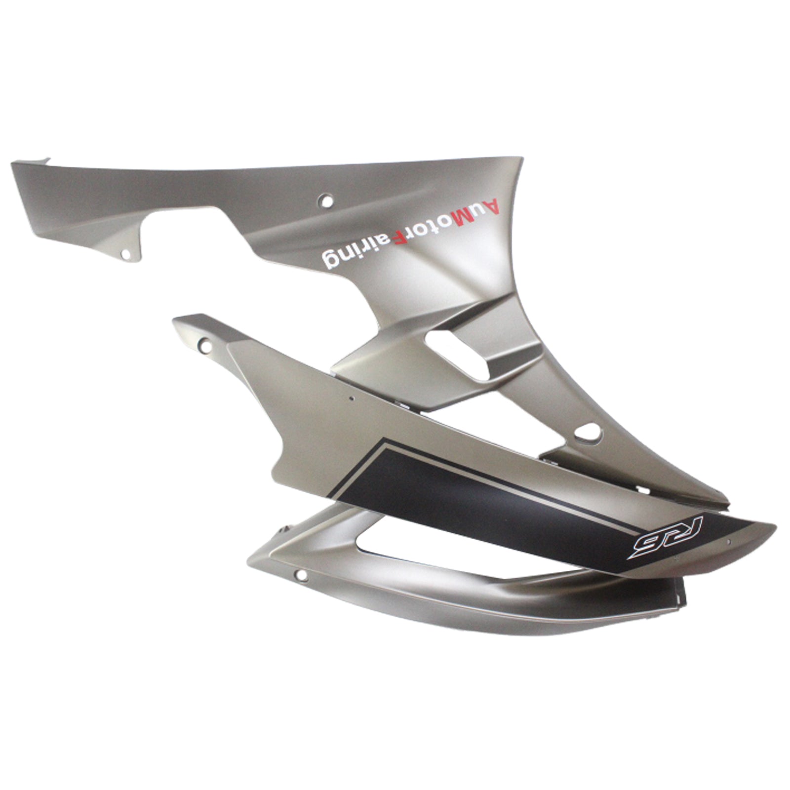 Amotopart Yamaha YZF 600 R6 2006-2007 Matte Grey Fairing Kit