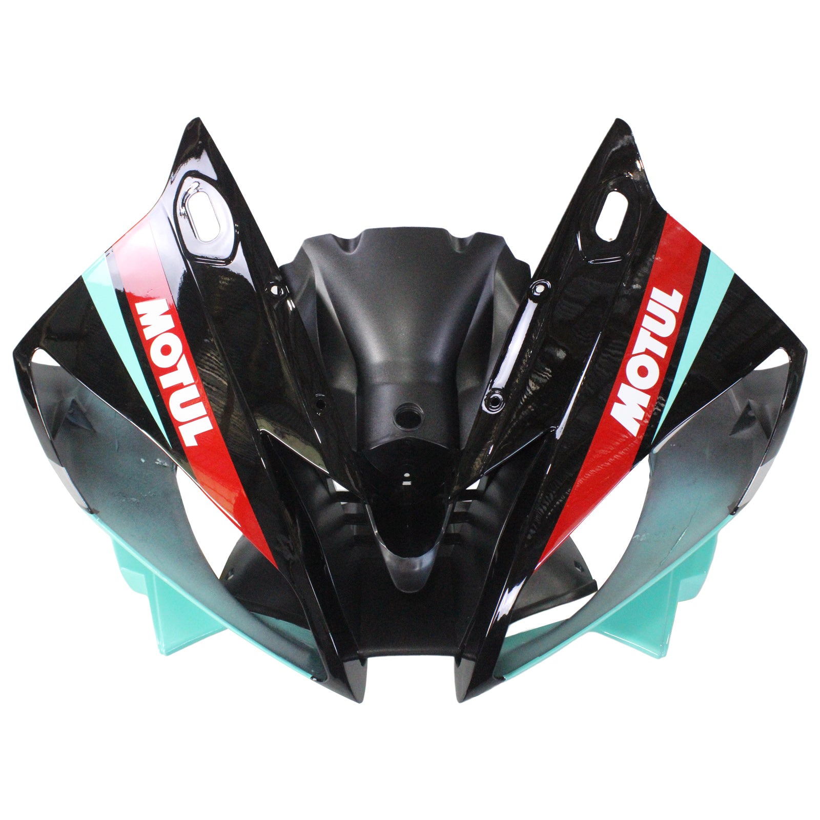 Amotopart ヤマハ YZF 600 R6 2006-2007 グリーン & ブラック パトロナス フェアリングキット