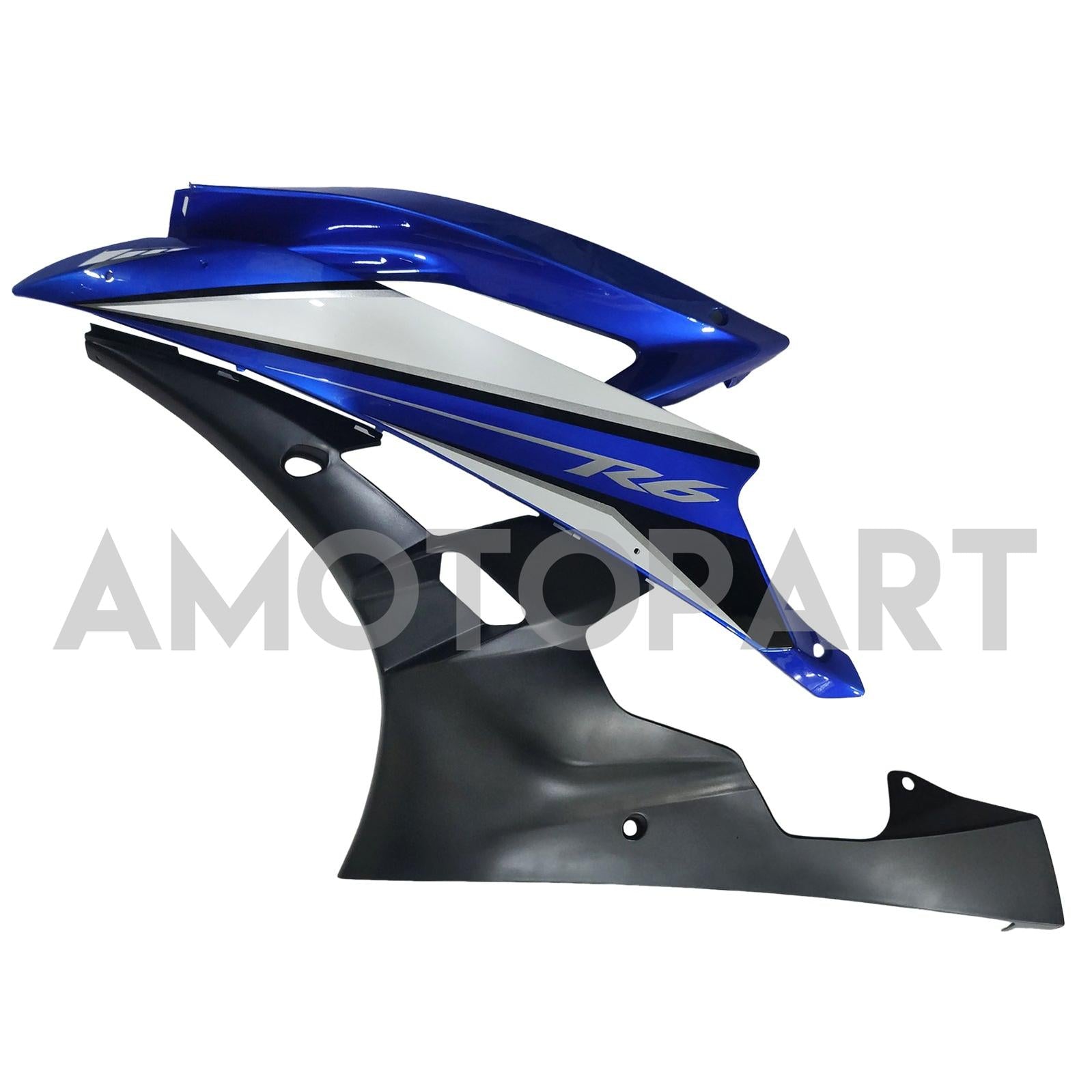 Amotopart Yamaha YZF 600 R6 2006-2007 Blue&Black Fairing Kit