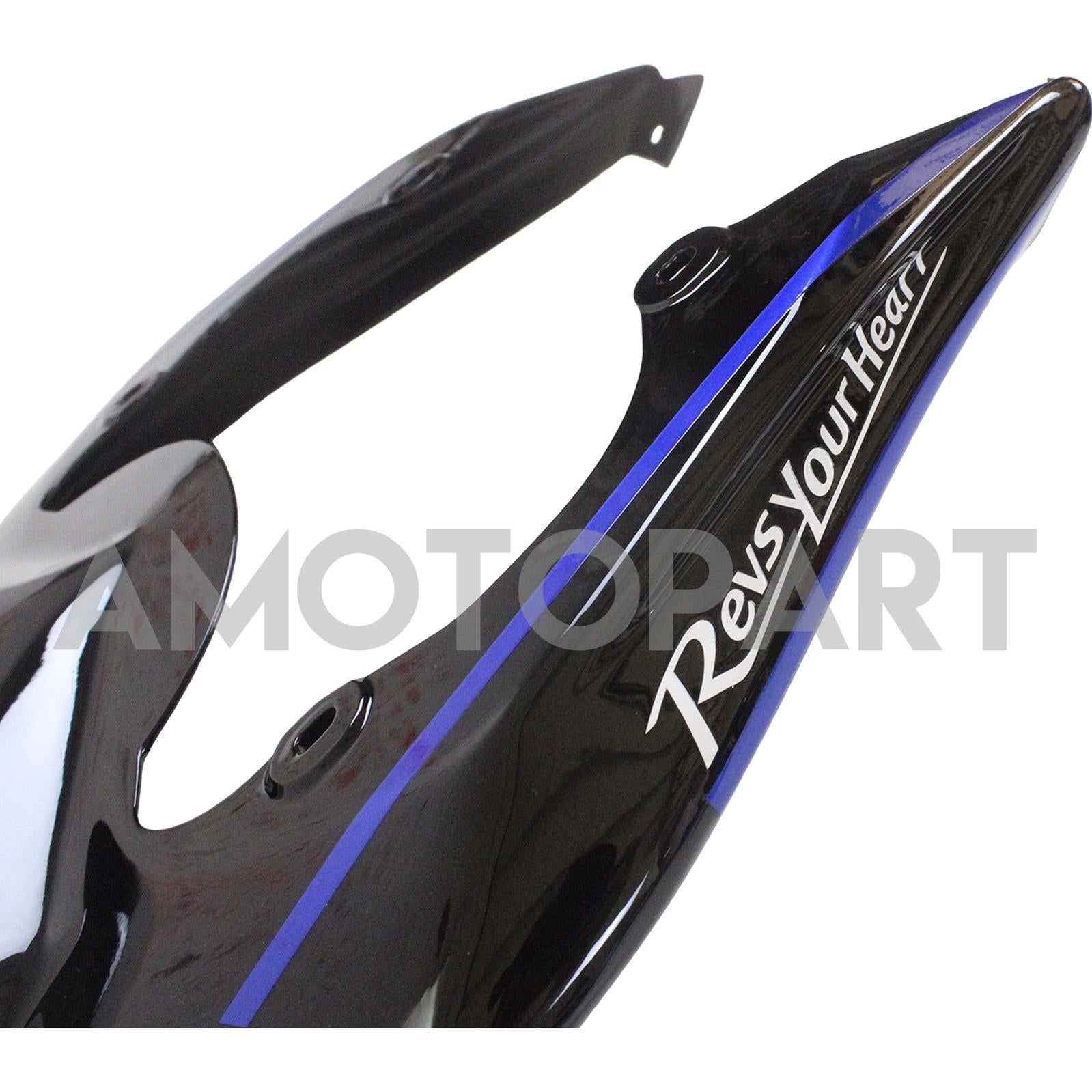 Amotopart 2006-2007 Yamaha YZF 600 R6 Blue&Black Monster Fairing Kit