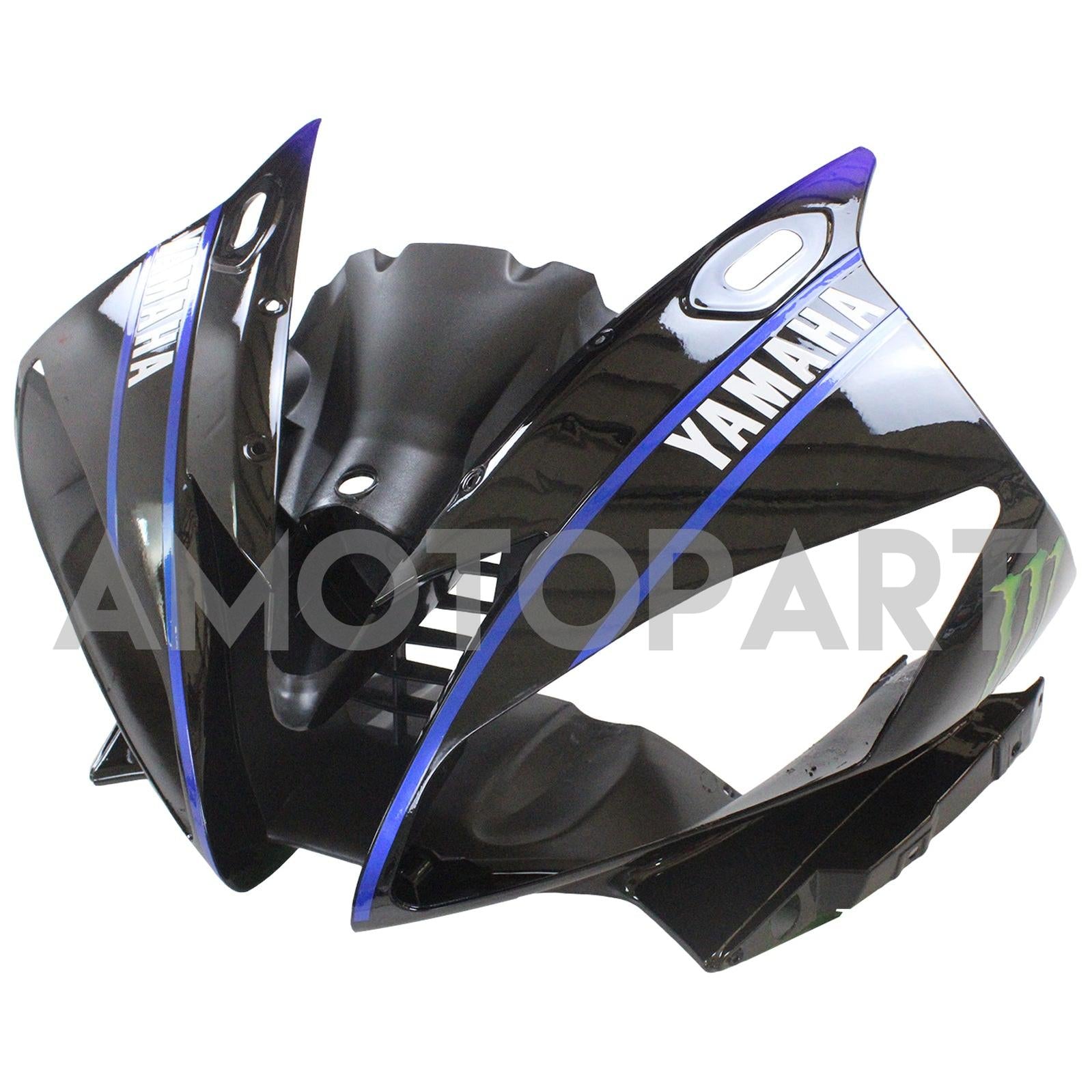 Amotopart 2006-2007 Yamaha YZF 600 R6 Blue&Black Monster Fairing Kit