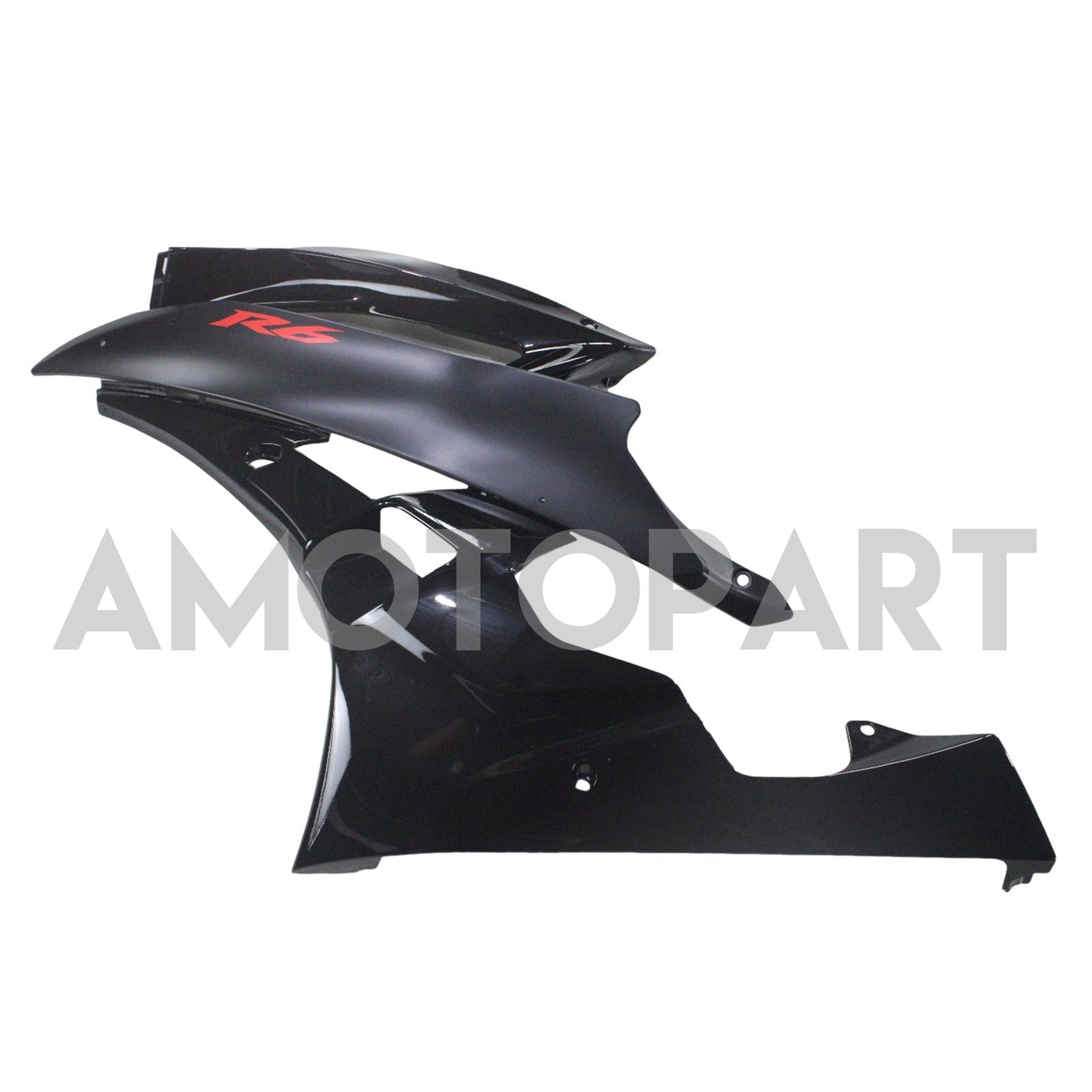 Amotopart 2006-2007 Yamaha YZF 600 R6 Matte Black Fairing Kit