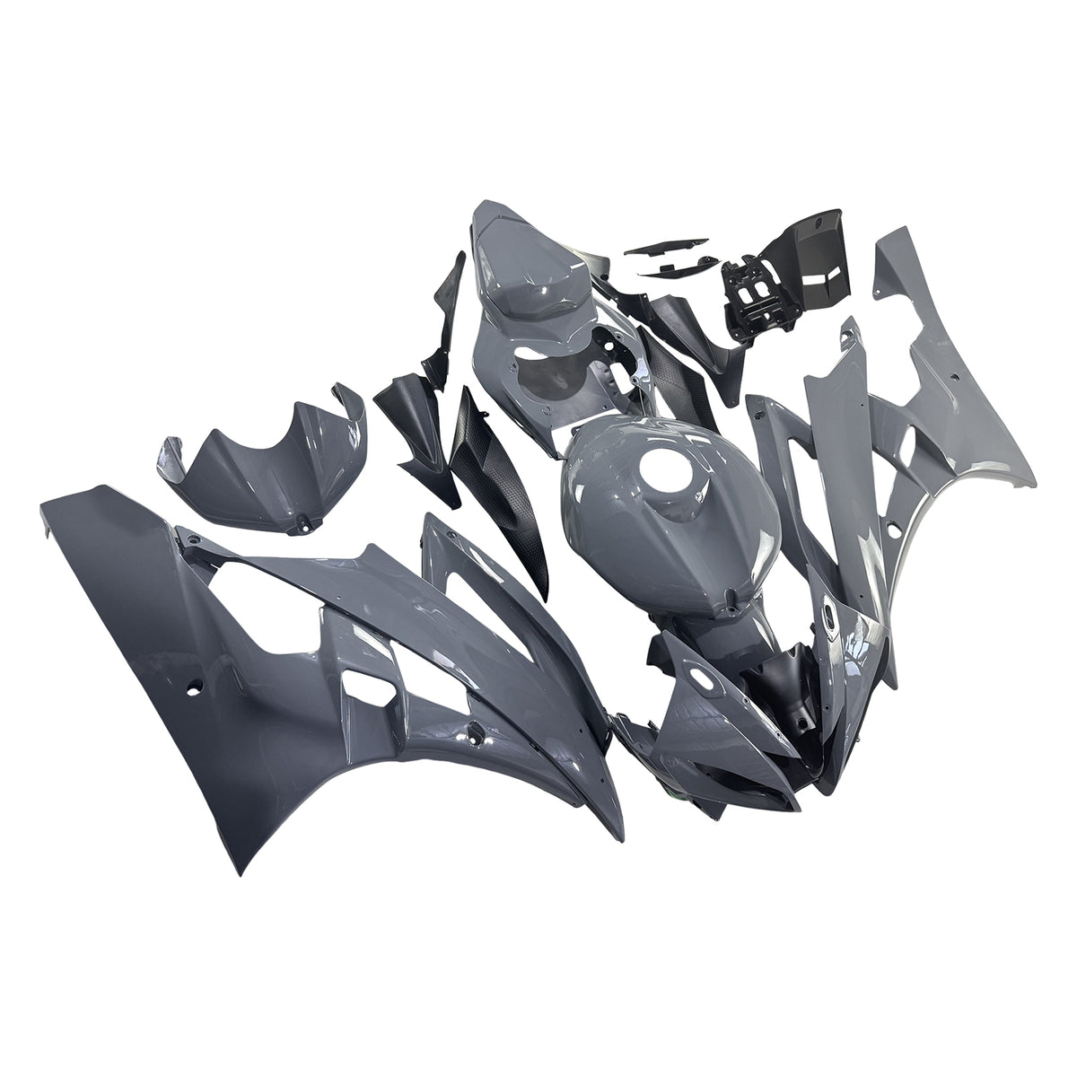 Amotopart 2006-2007 Yamaha YZF-R6 Grey Kiting Kit