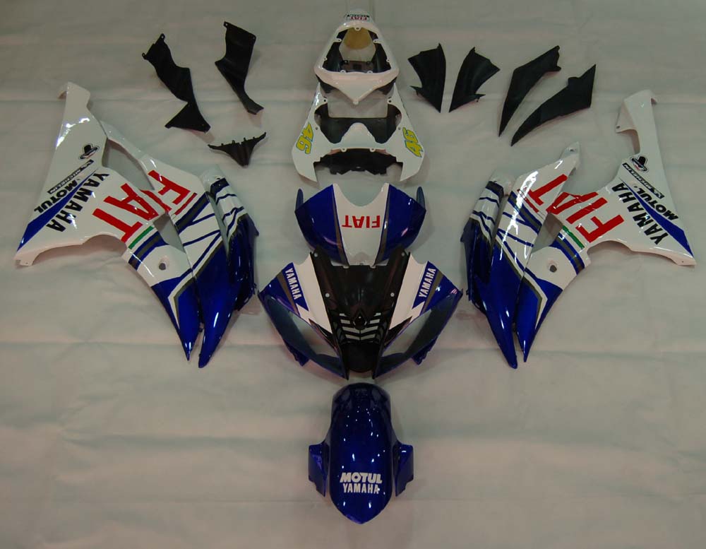 Amotopart 2008-2016 ヤマハ YZF 600 R6 ブラック ペトロナス スタイル 1 フェアリングキット