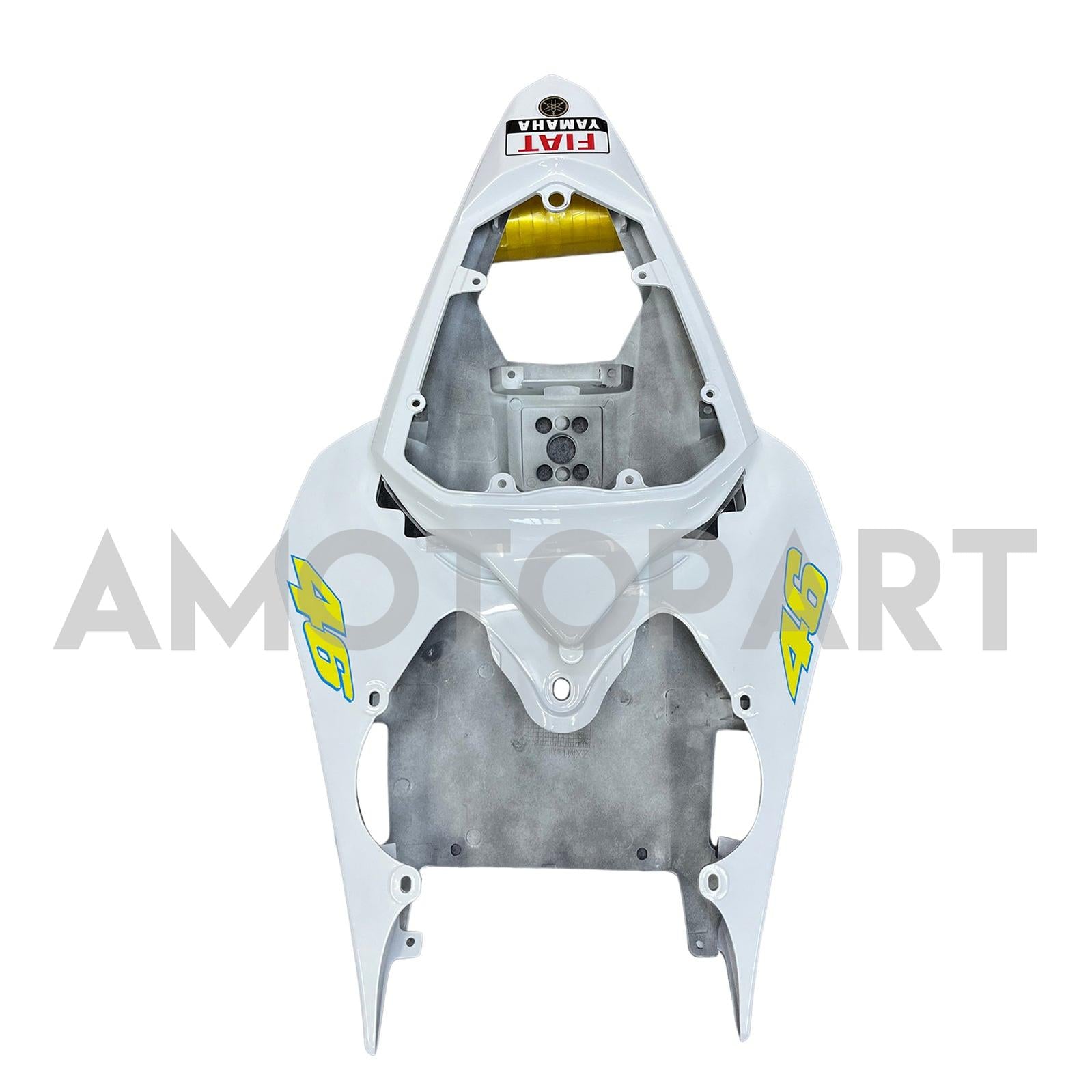 Amotopart 2008-2016 Yamaha Yzf 600 R6 Black Petronas Style1 Kit de carénage