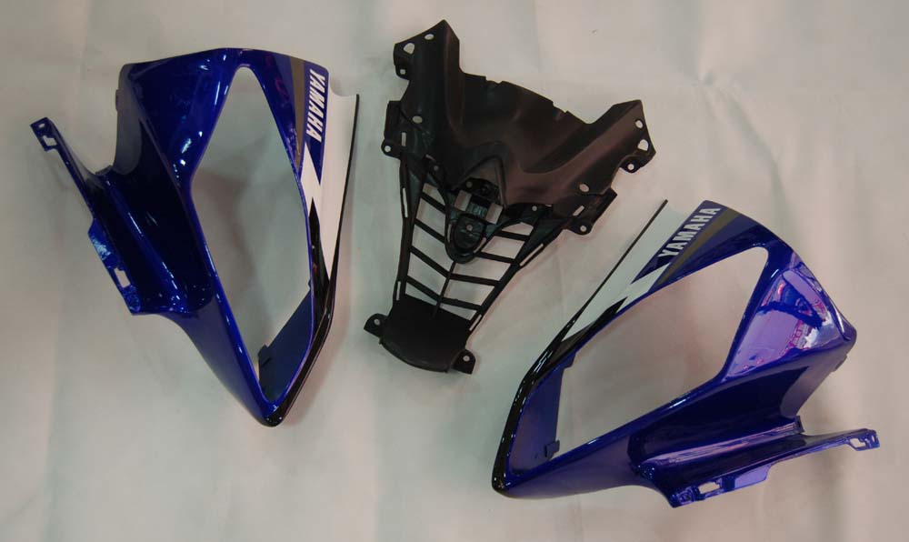 Amotopart 2008-2016 Yamaha YZF 600 R6 Black Petronas Style1 Fairing Kit