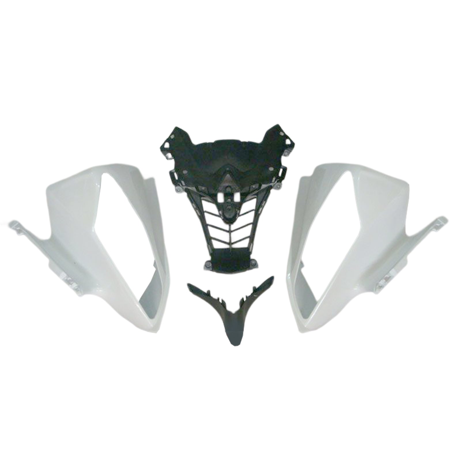 Amotopart 2008-2016 R6 Yamaha Fairing White Kit