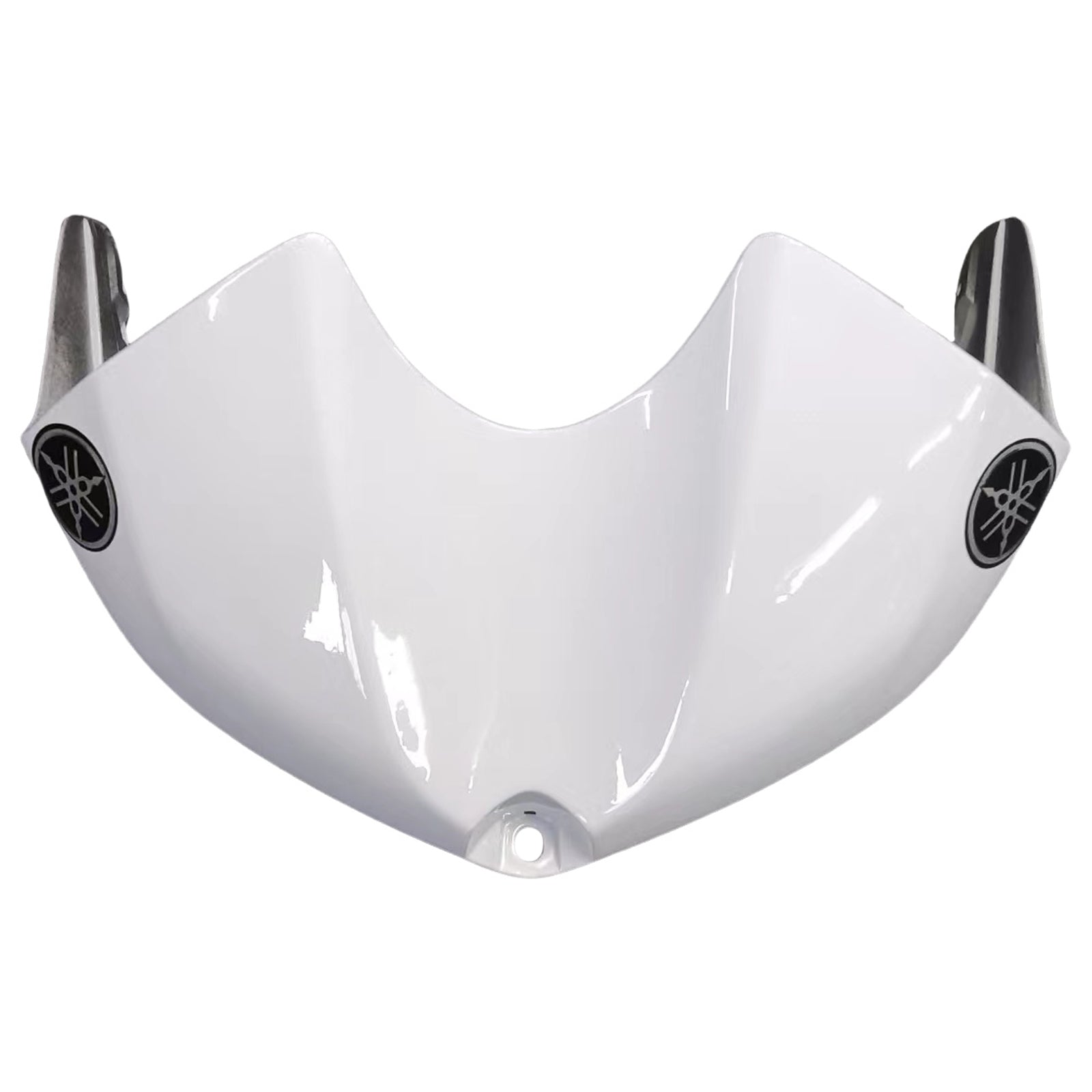 Amotopart 2008-2016 Yamaha YZF 600 R6 Black&White with Logo Fairing Kit