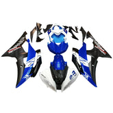 Amotopart 2008-2016 Yamaha YZF 600 R6 Blue&Black Fairing Kit