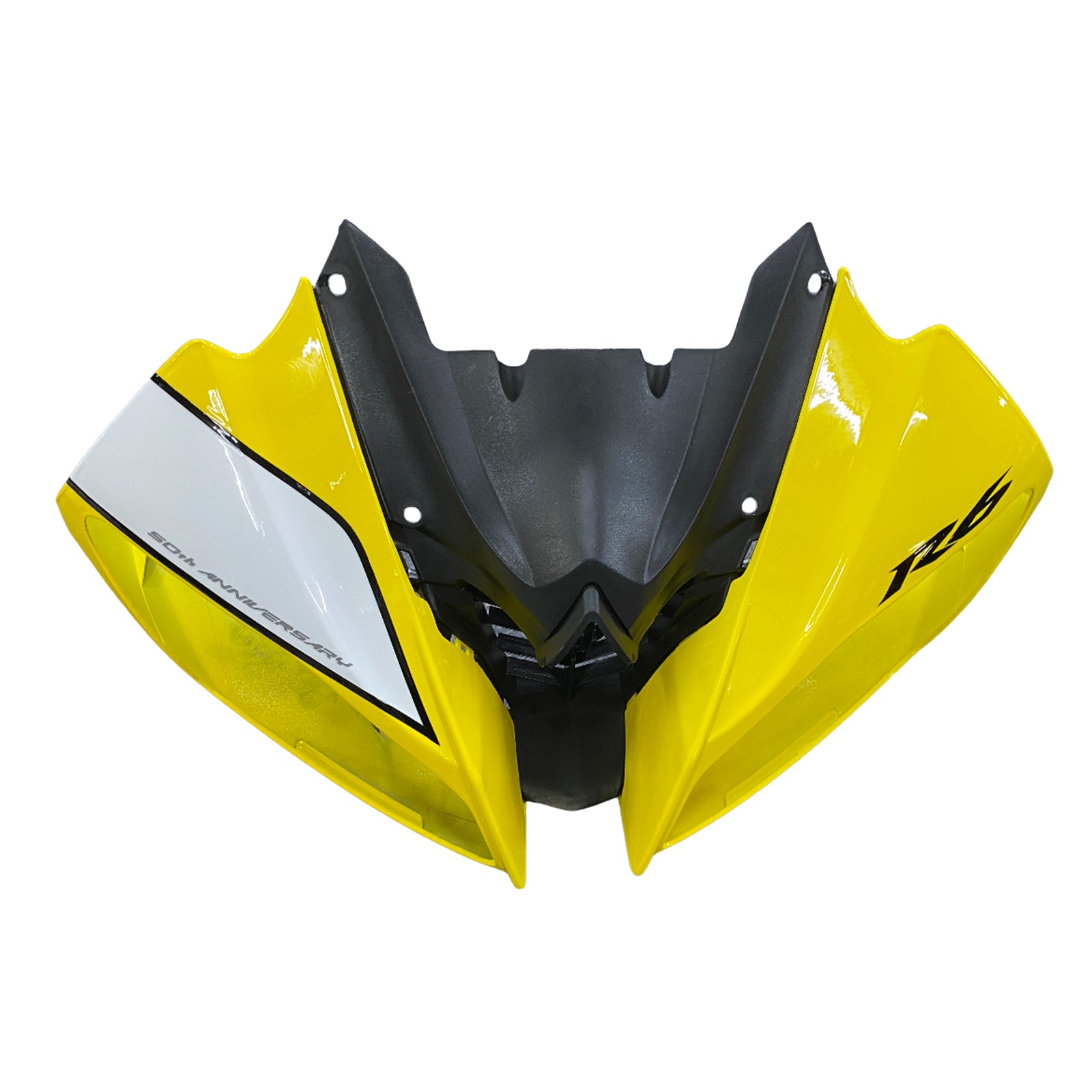 Kit de carénage Amotopart Yamaha 2008-2016 YZF 600 R6 jaune noir