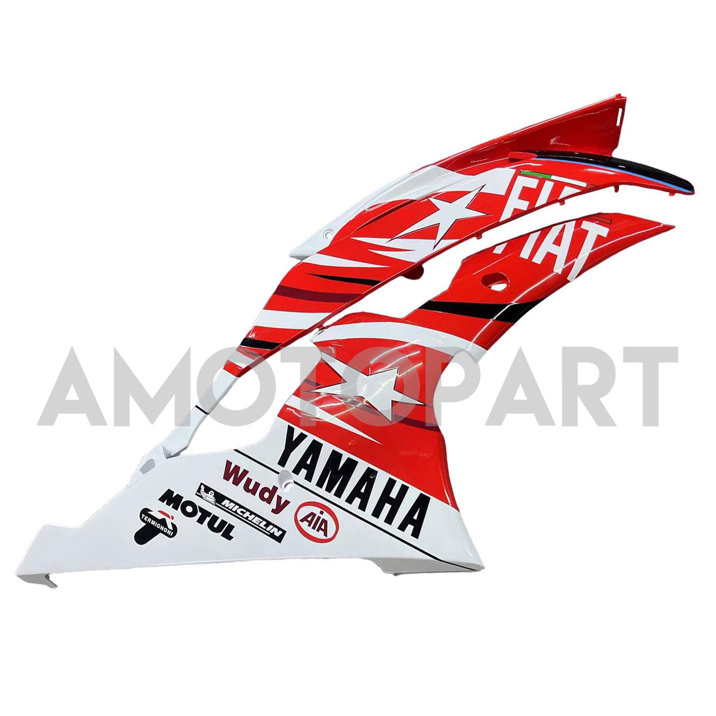 Amotopart Yamaha 2008-2016 YZF 600 R6 Red Fairing Kit