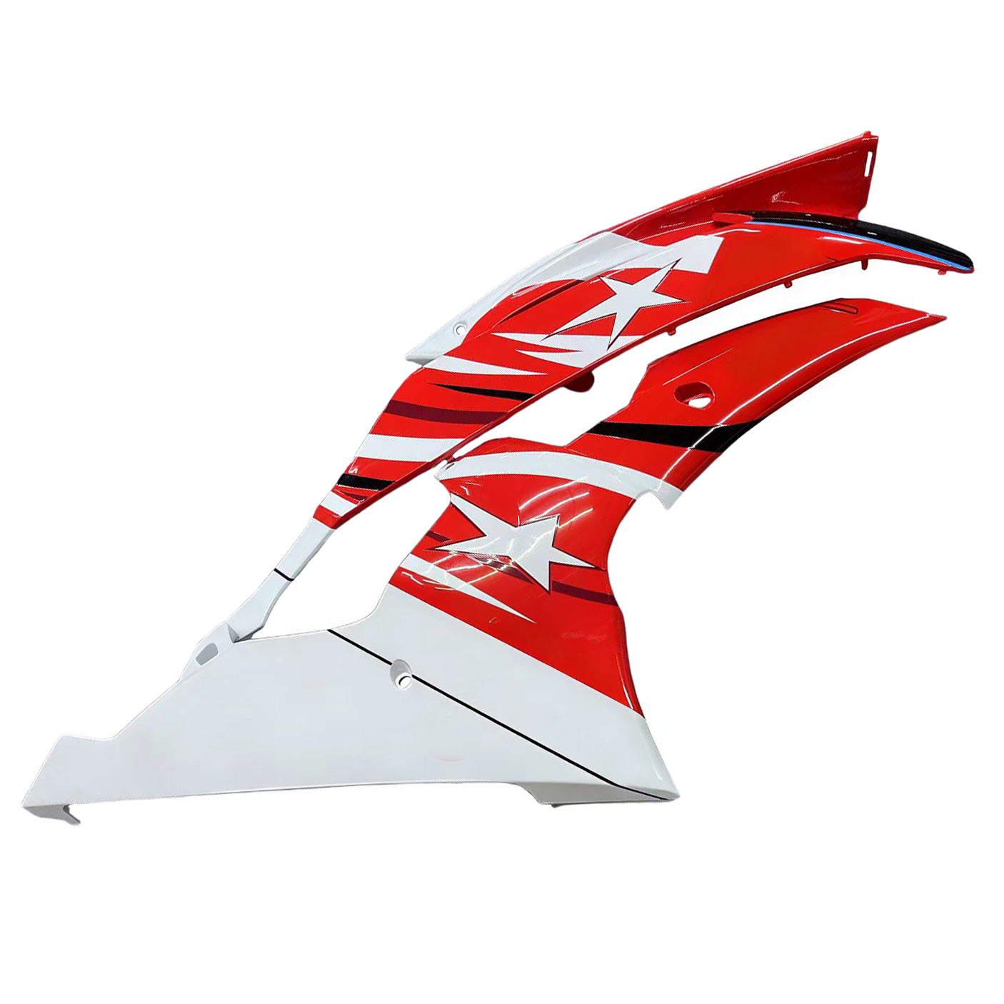Amotopart Yamaha 2008-2016 YZF 600 R6 Red Fairing Kit