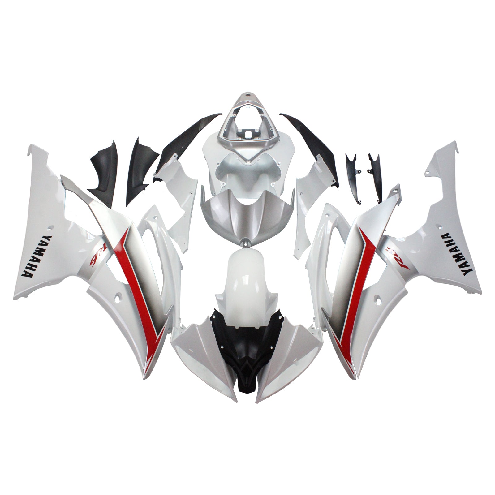 Injection Fairing Kit Bodywork Plastic ABS fit For Yamaha YZF 600 R6 2008-2016