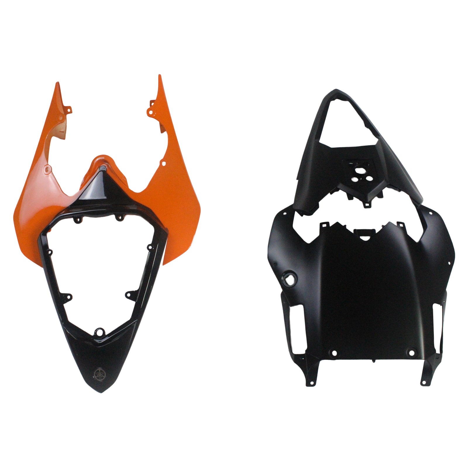 Amotopart Yamaha 2008-2016 YZF 600 R6 Orange Black Fairing Kit