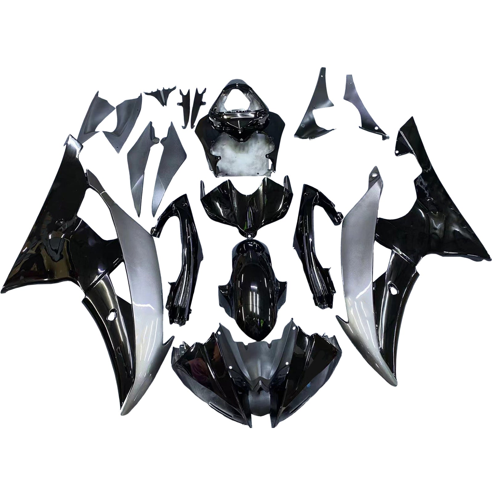 Injection Fairing Kit Bodywork Plastic ABS fit For Yamaha YZF 600 R6 2008-2016