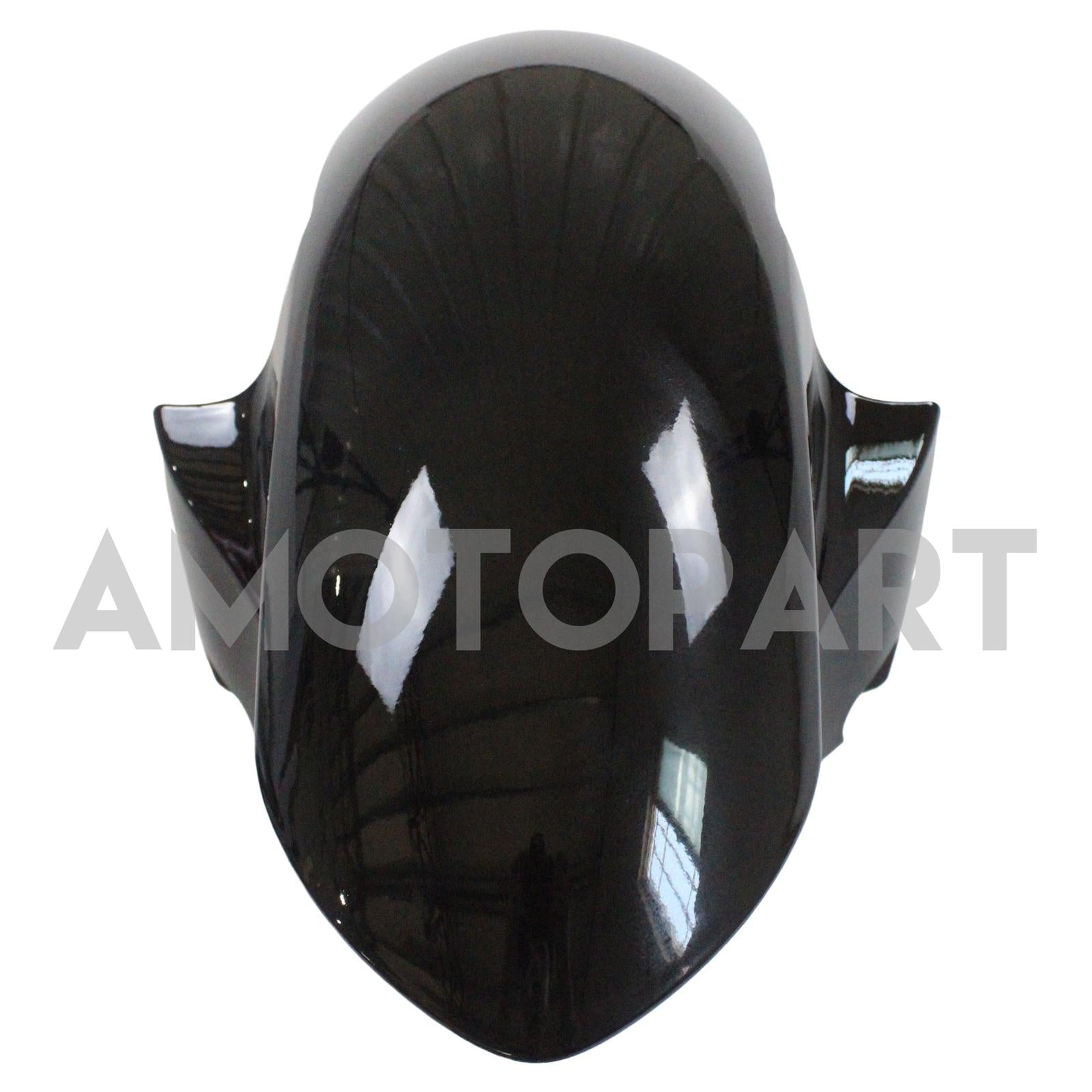 Amotopart Yamaha 2008-2016 YZF 600 R6 All Black Fairing Kit