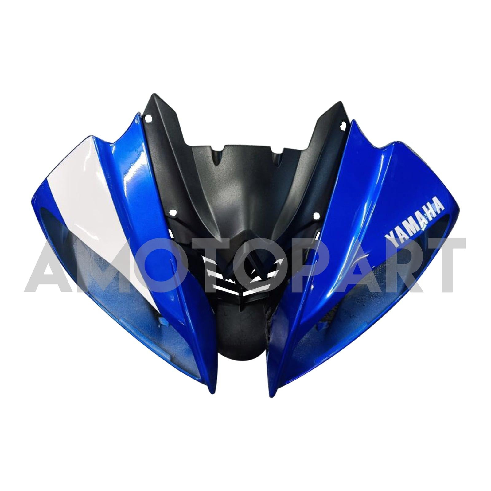 Amotopart 2008-2016 YZF 600 R6 Yamaha Blau&Silbernes Verkleidungsset