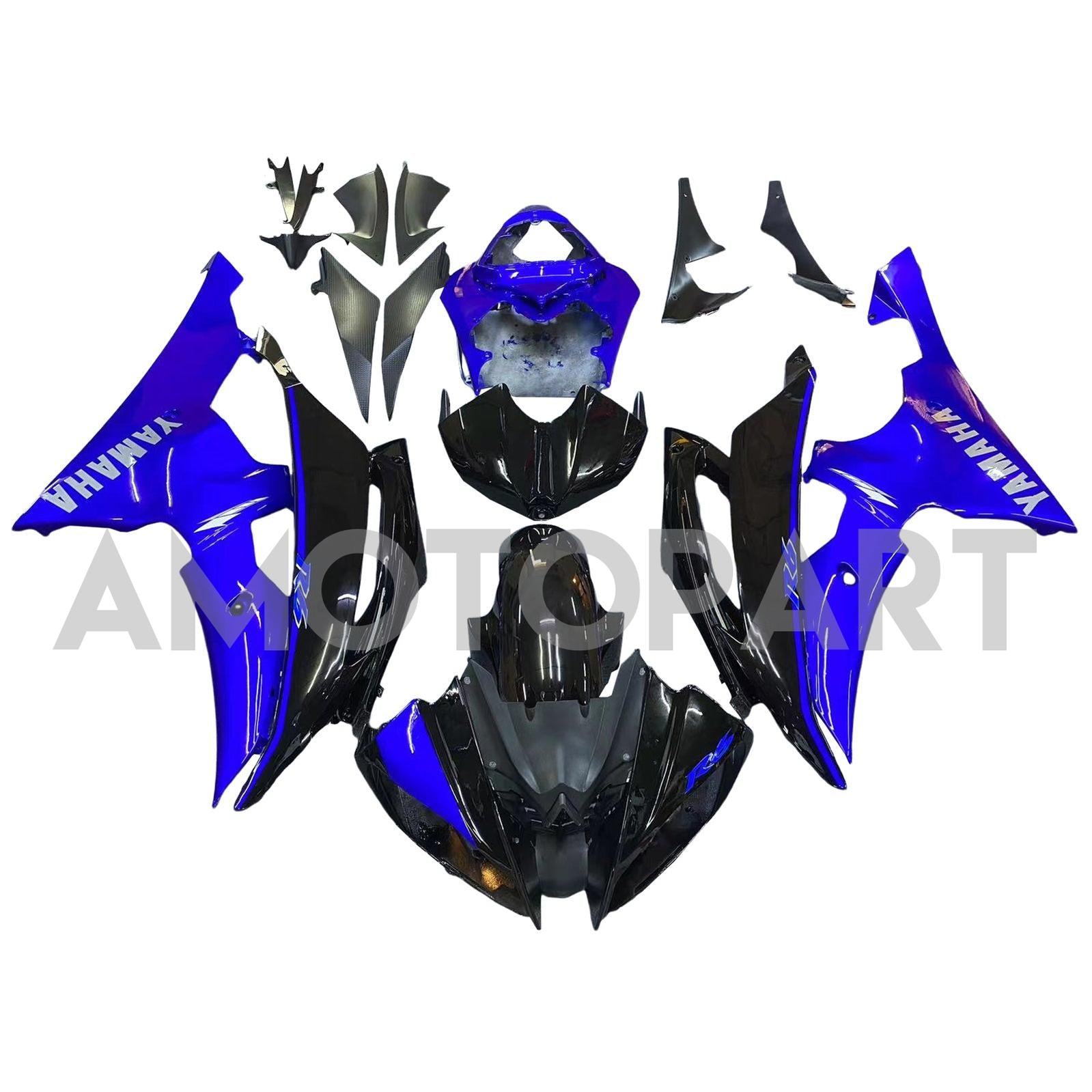 Injektionsverkaufskitkörper Kunststoff ABS Fit für Yamaha YZF 600 R6 2008-2016