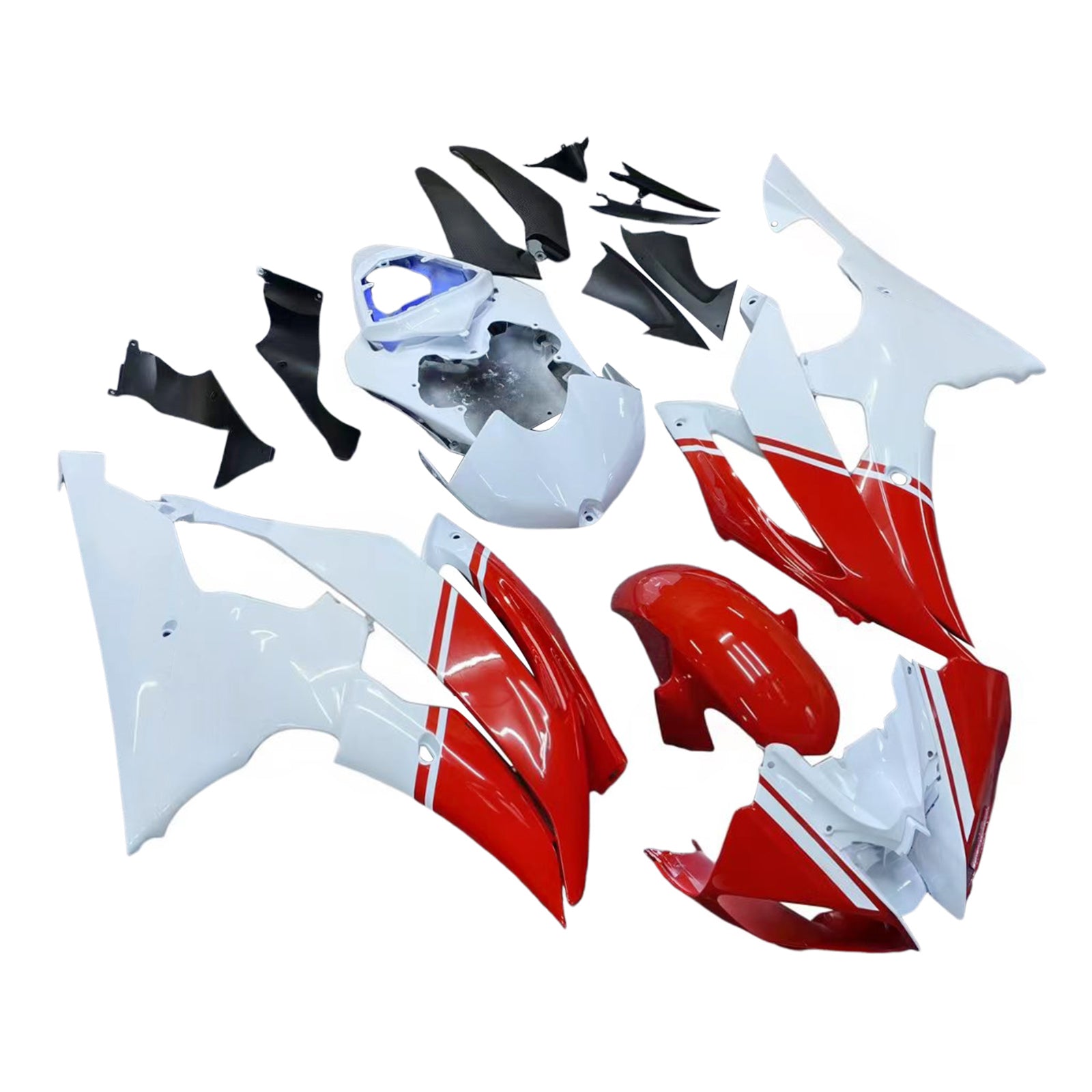 Injection Fairing Kit Bodywork Plastic ABS fit For Yamaha YZF 600 R6 2008-2016