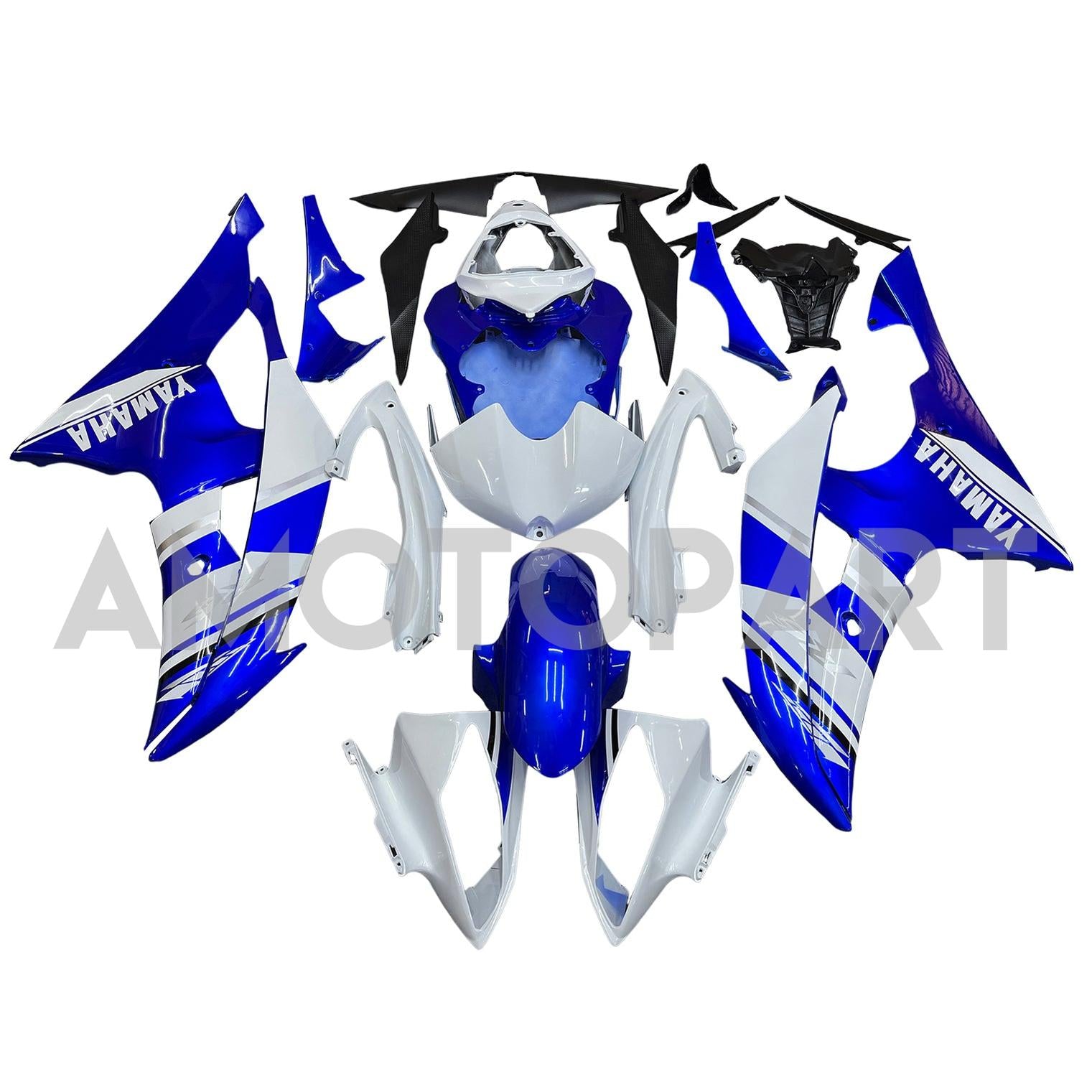Injection Fairing Kit Bodywork Plastic ABS fit For Yamaha YZF 600 R6 2008-2016