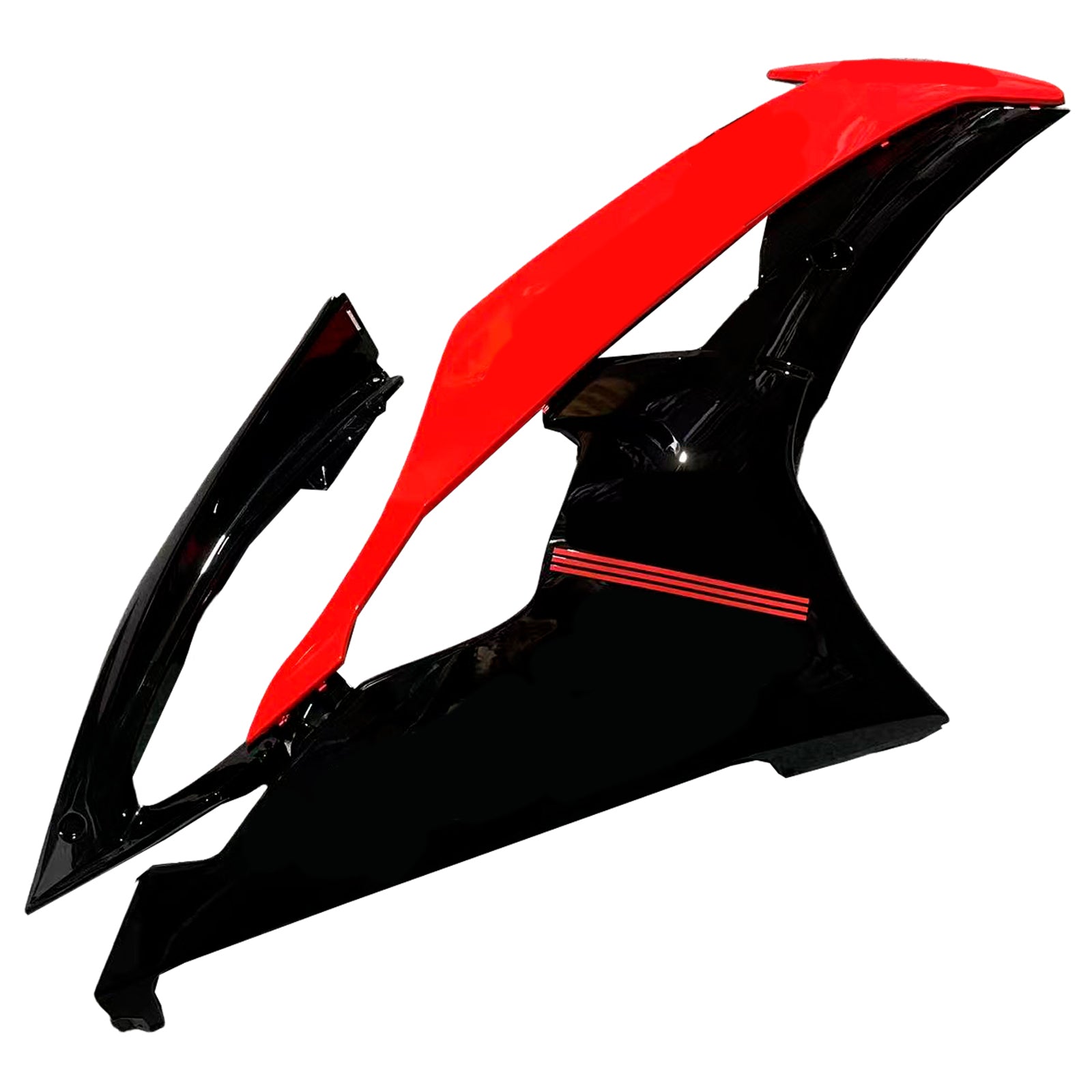 Amotopart Yamaha 2008-2016 YZF 600 R6 Black Red Fairing Kit
