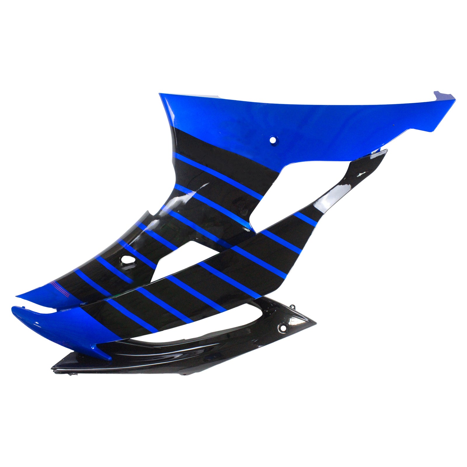 Amotopart 2008-2016 YZF 600 R6 Yamaha Blue & Green Fair Kit