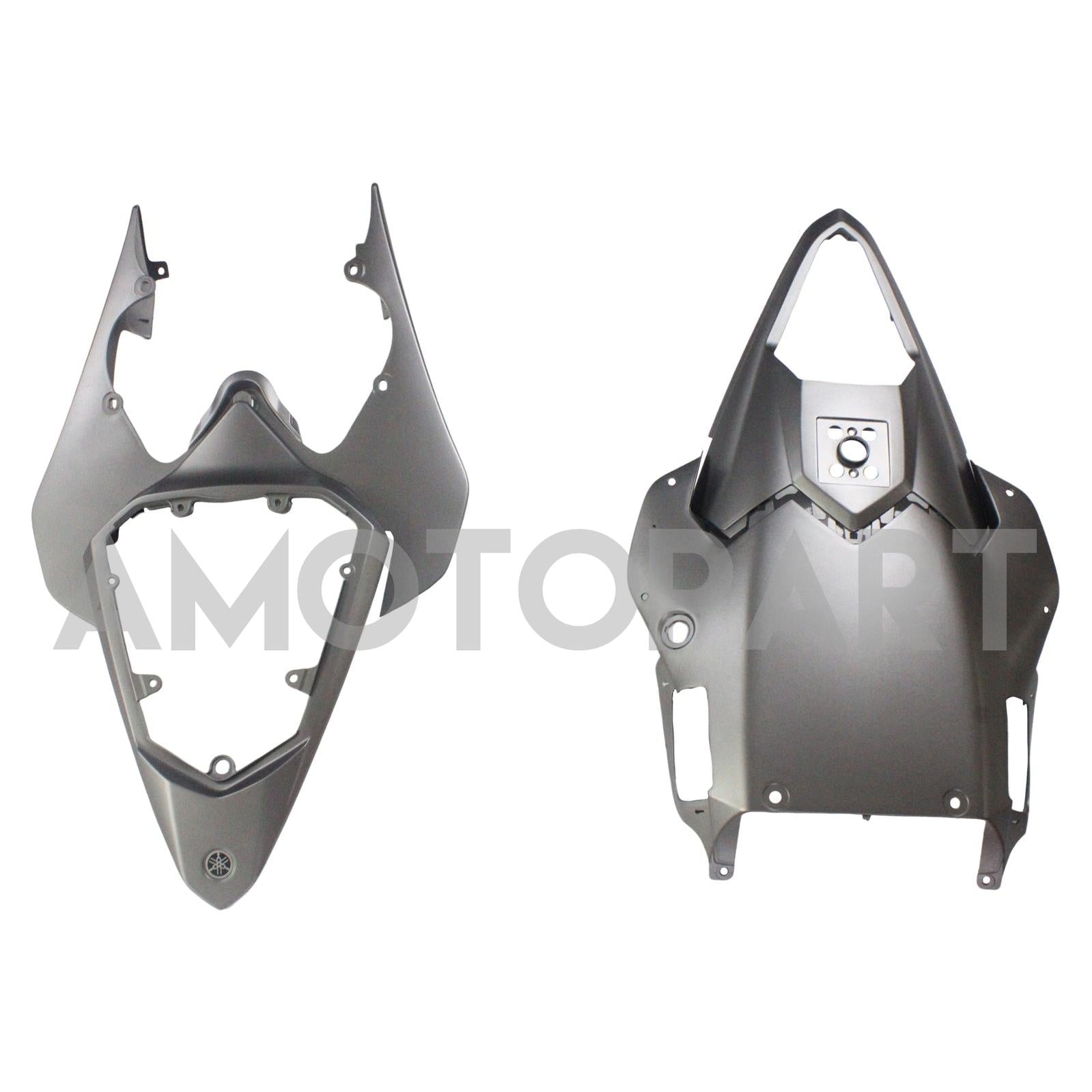 Amotopart Yamaha 2008-2016 YZF 600 R6 Kit de carenado gris
