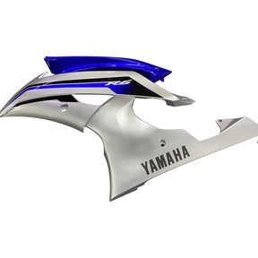 Amotopart Yamaha 2008-2016 YZF 600 R6 Kit carena blu argento