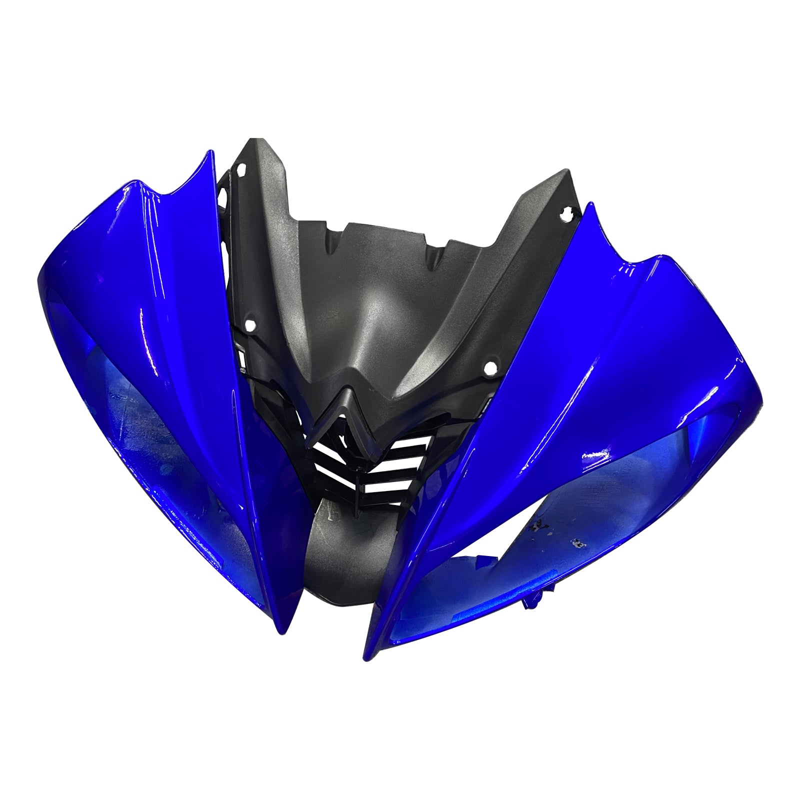 Amotopart Yamaha 2008–2016 YZF 600 R6 Blue Sliver Verkleidungsset